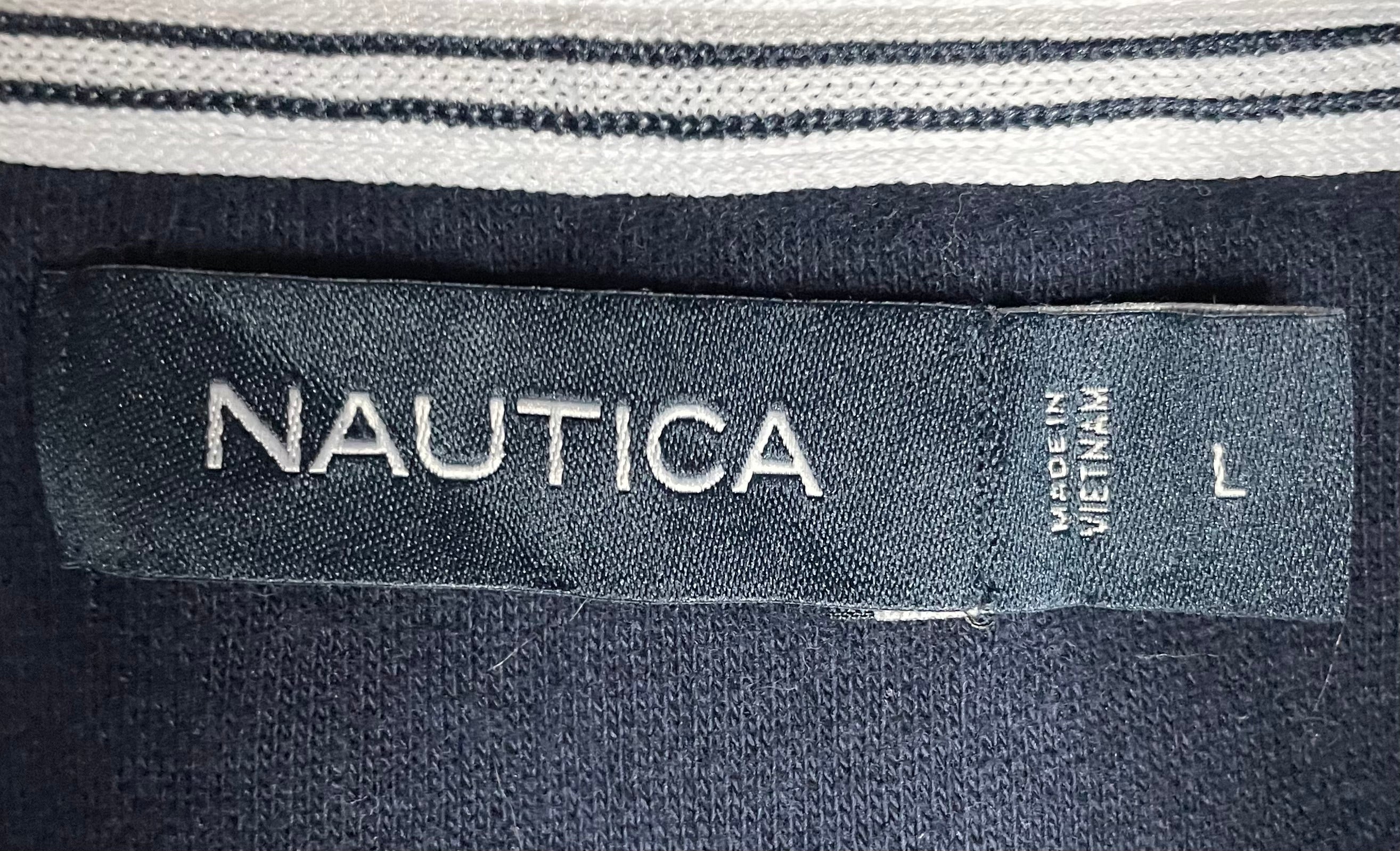 Nautica Vintage Q-Zip Sweater Blau Größe L