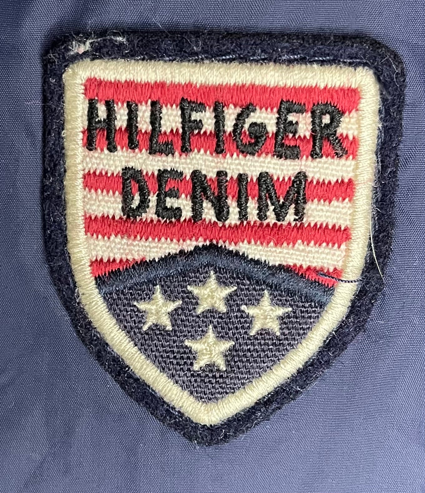Hilfiger Denim Regenjacke Blau/Pink Größe M Damen