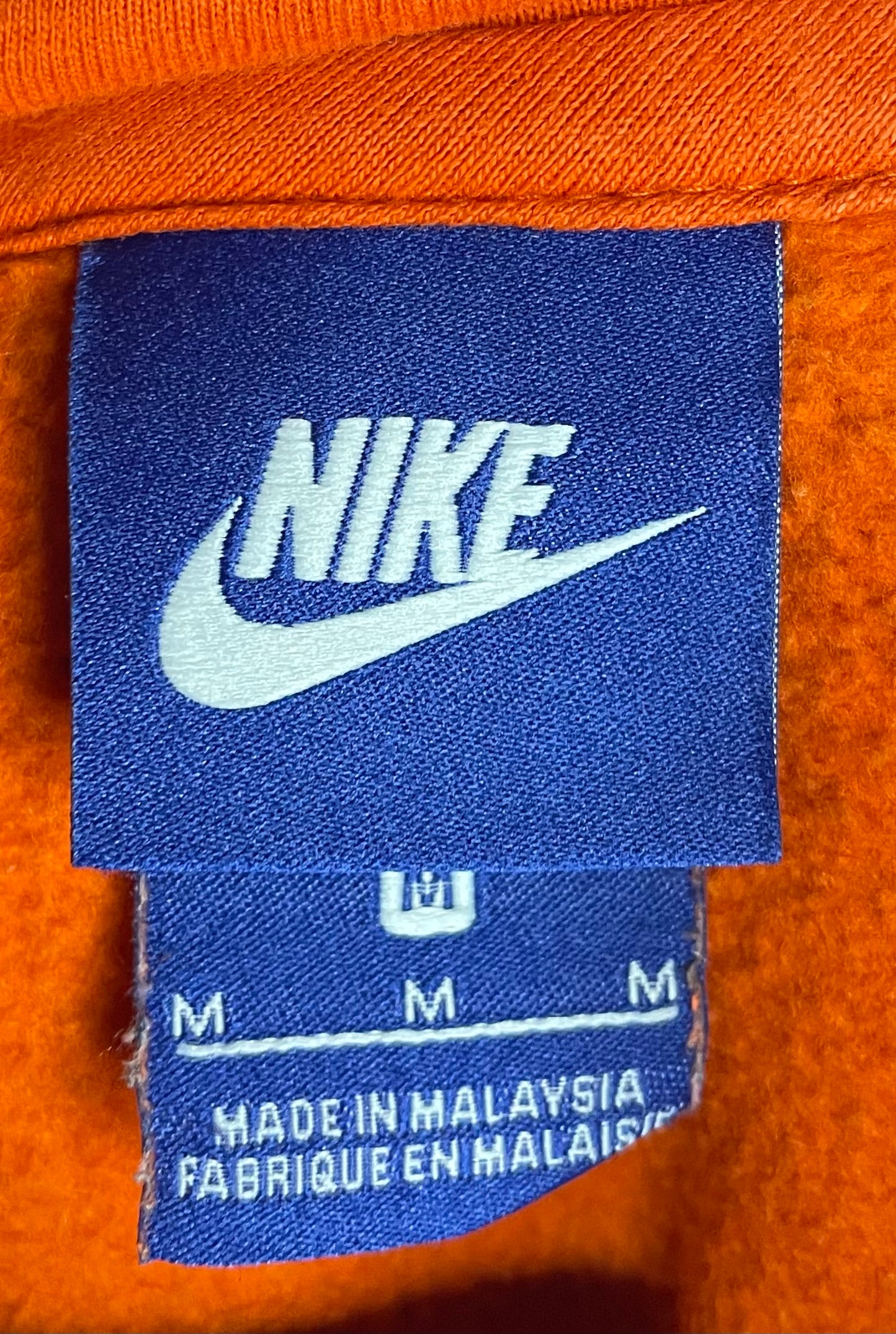 Nike Hoodie Clemson Tigers Orange Größe M