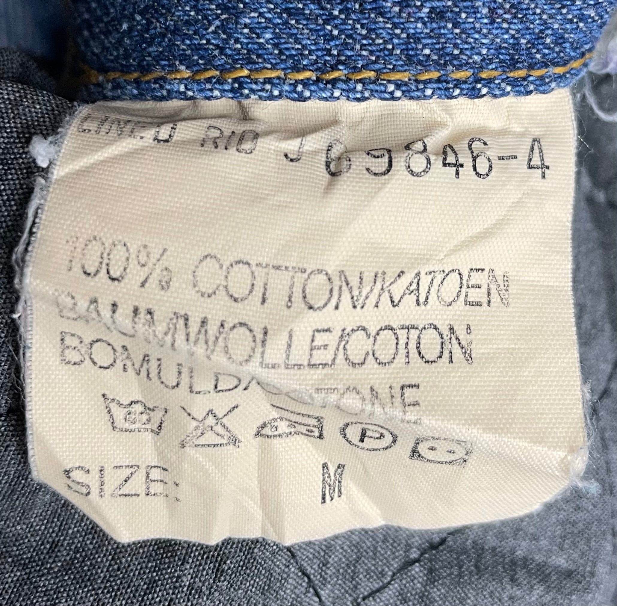 LEE Riders Vintage Jeansjacke Hellblau Größe M