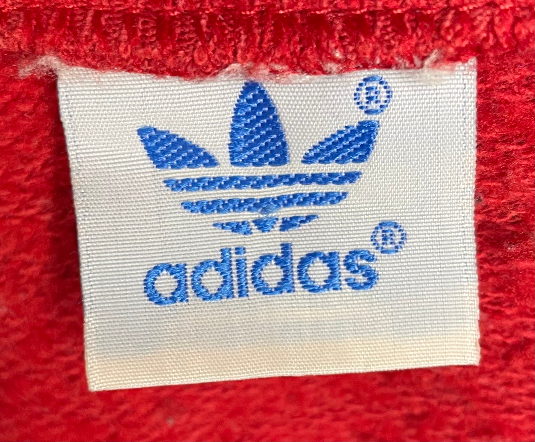 Adidas Vintage Sweater Rot Größe L