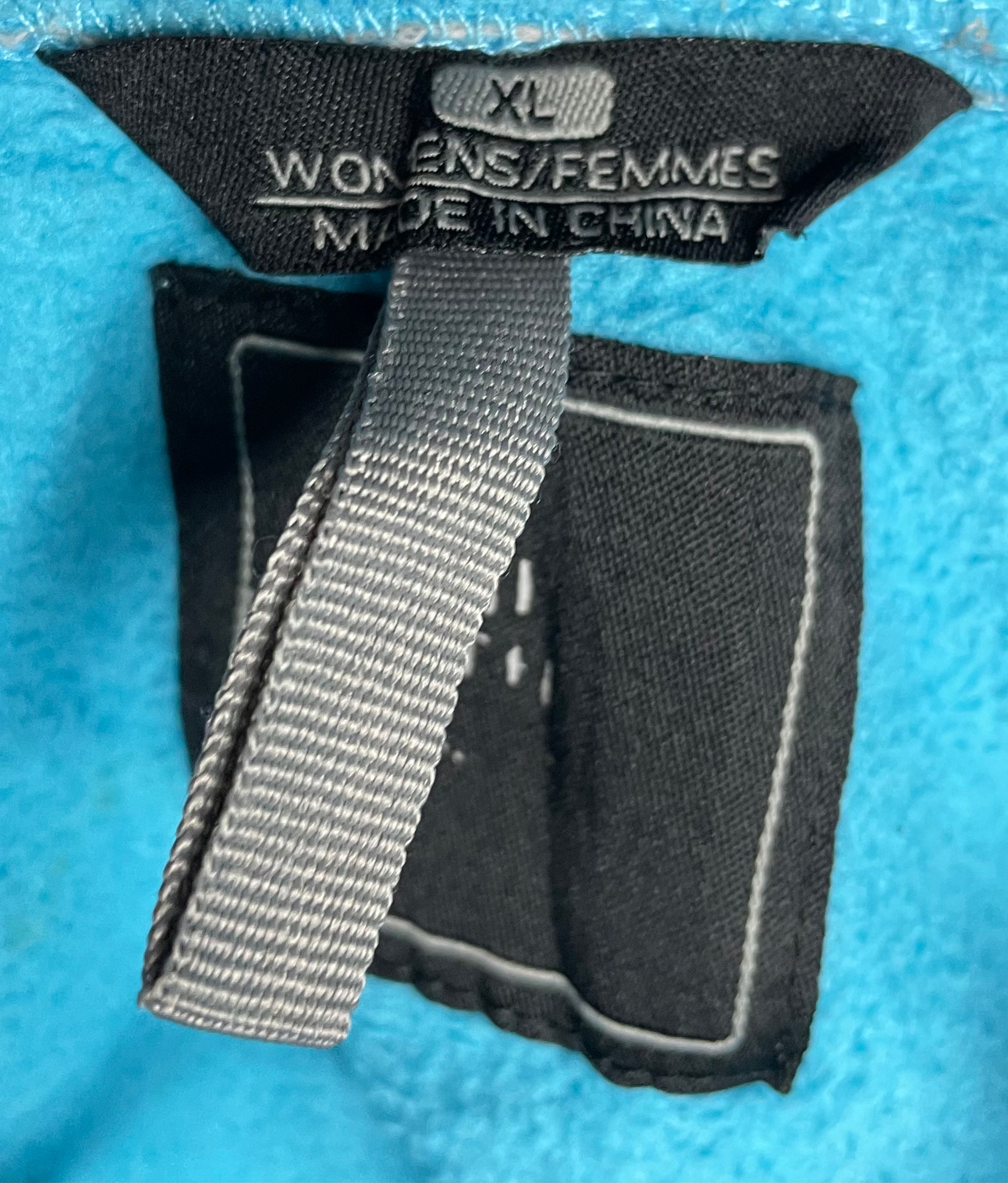 The North Face Fleece Jacke Blau/Grau Größe XL Damen