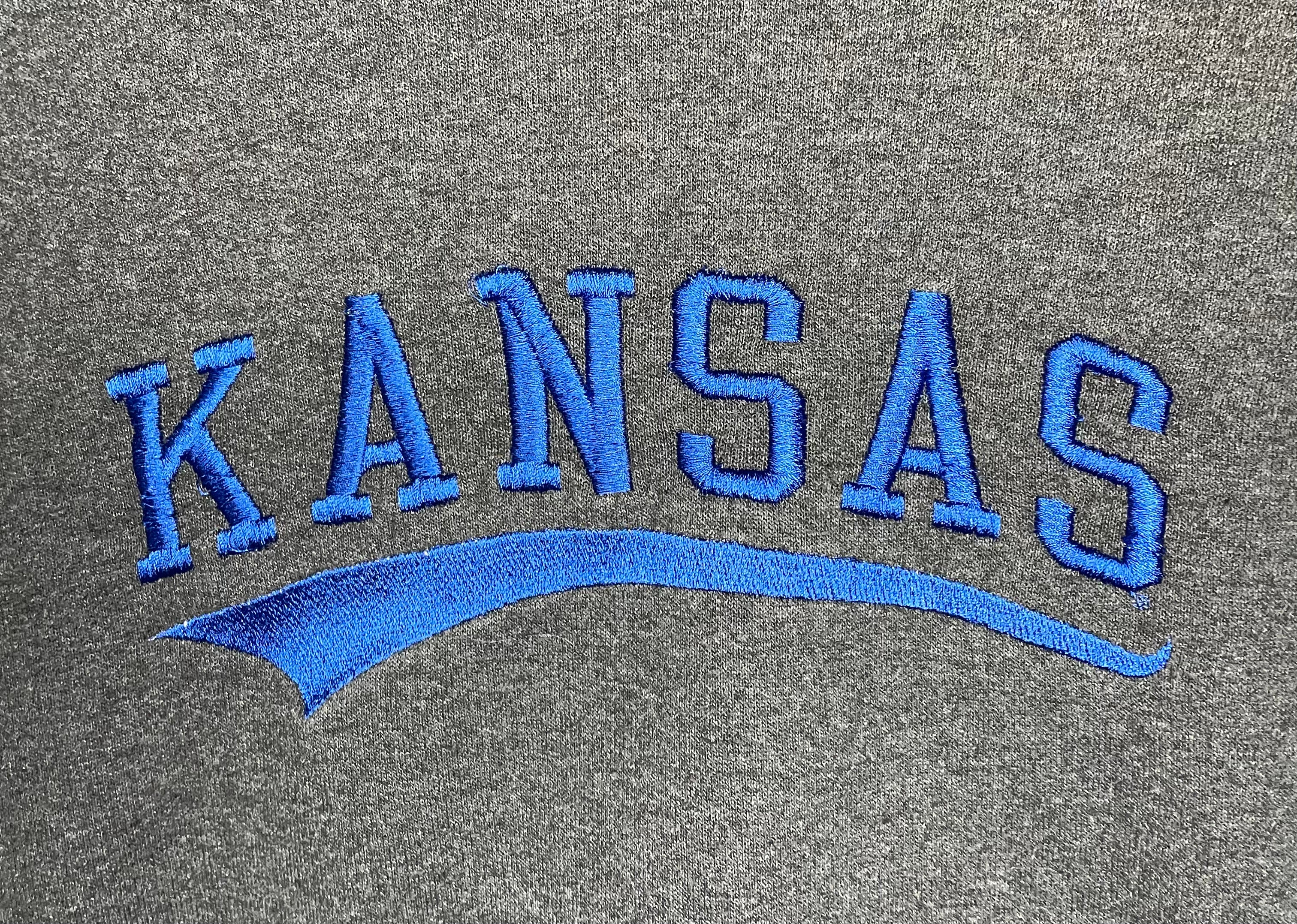 Champion Hoodie Kansas Grau Größe M Kinder