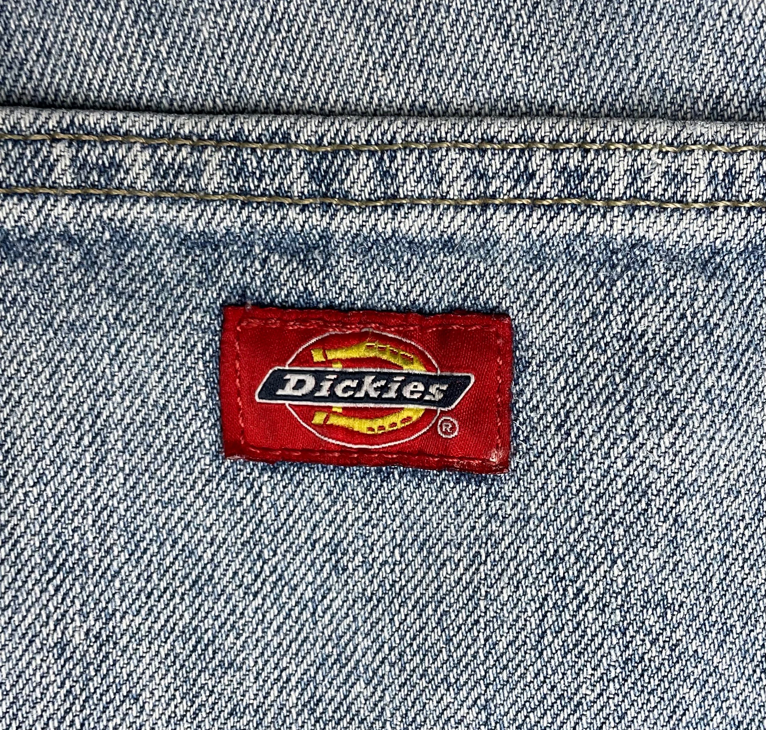 Dickies Vintage Workwear Jeans Hellblau W38 L32