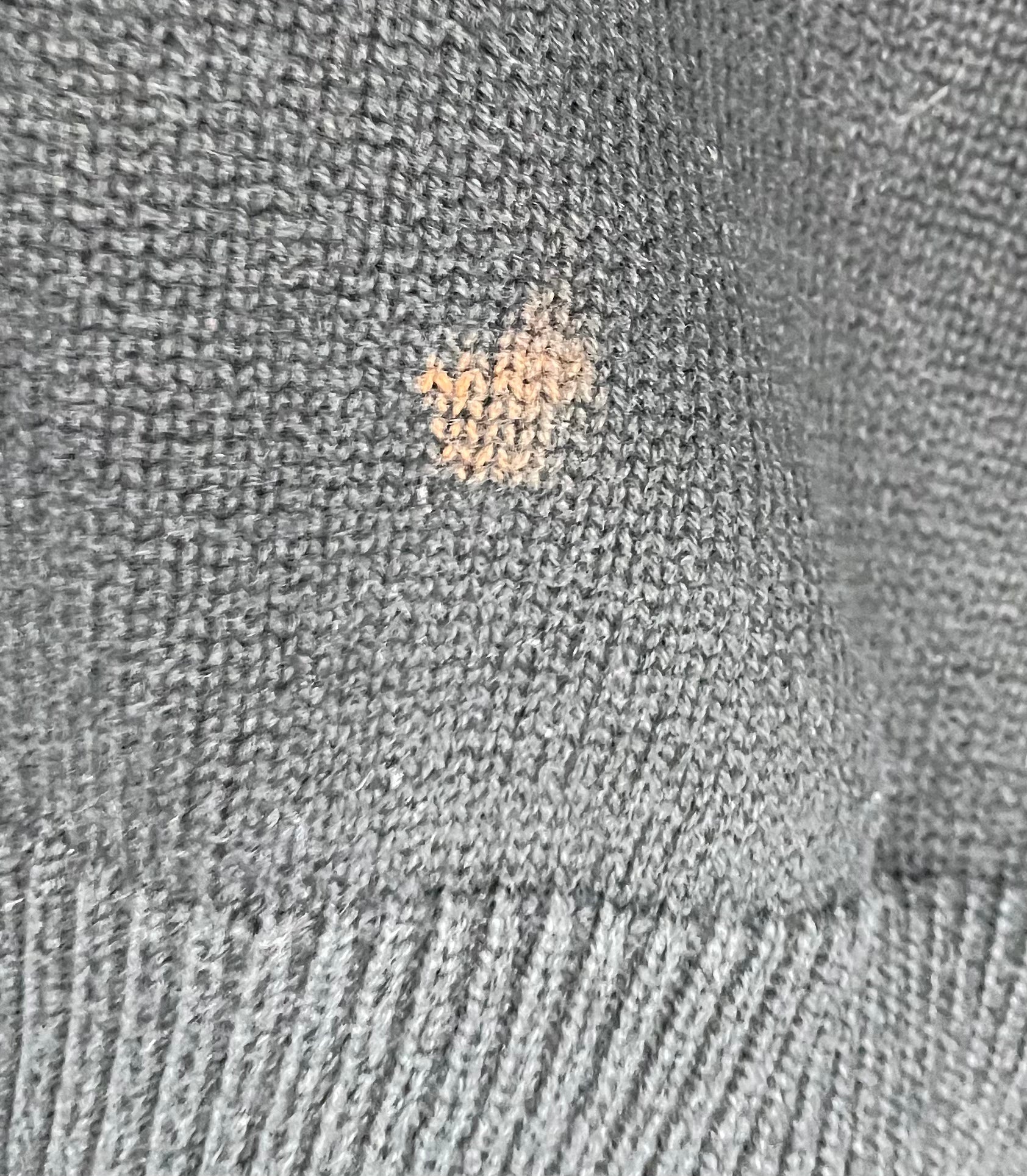 Nautica Vintage Knit Pullover Schwarz Größe XL