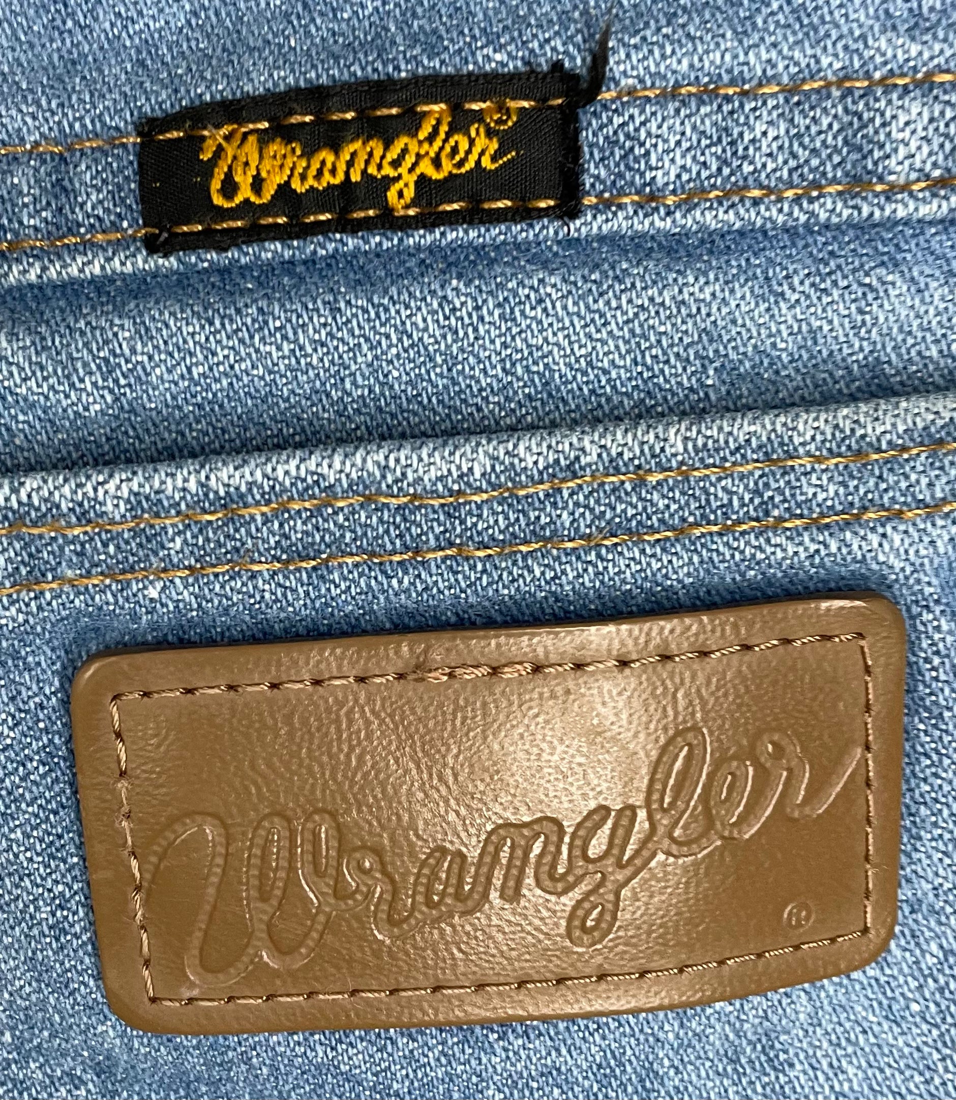Wrangler Vintage Jeans Hellblau Größe 32x32