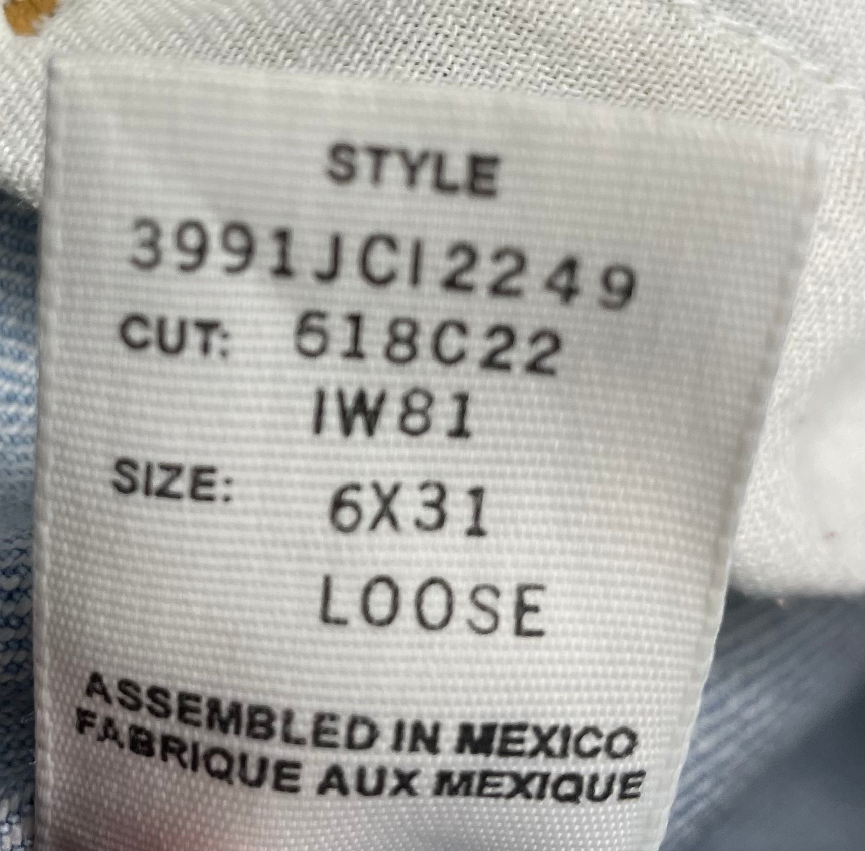 Ralph Lauren Vintage Jeans Hellblau Größe 6x31 Damen