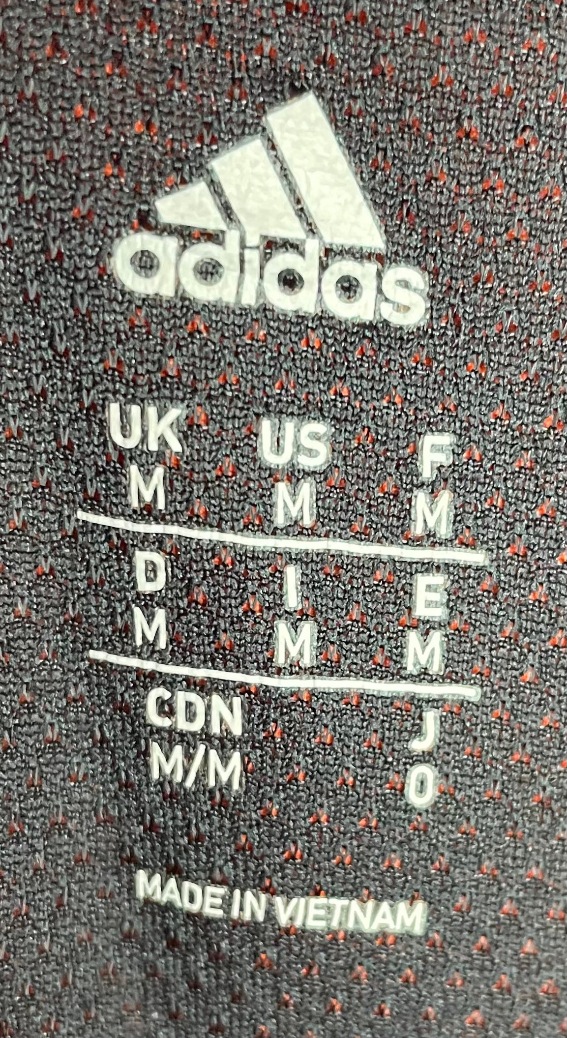 Adidas Laufjacke Orange/Grau Größe M