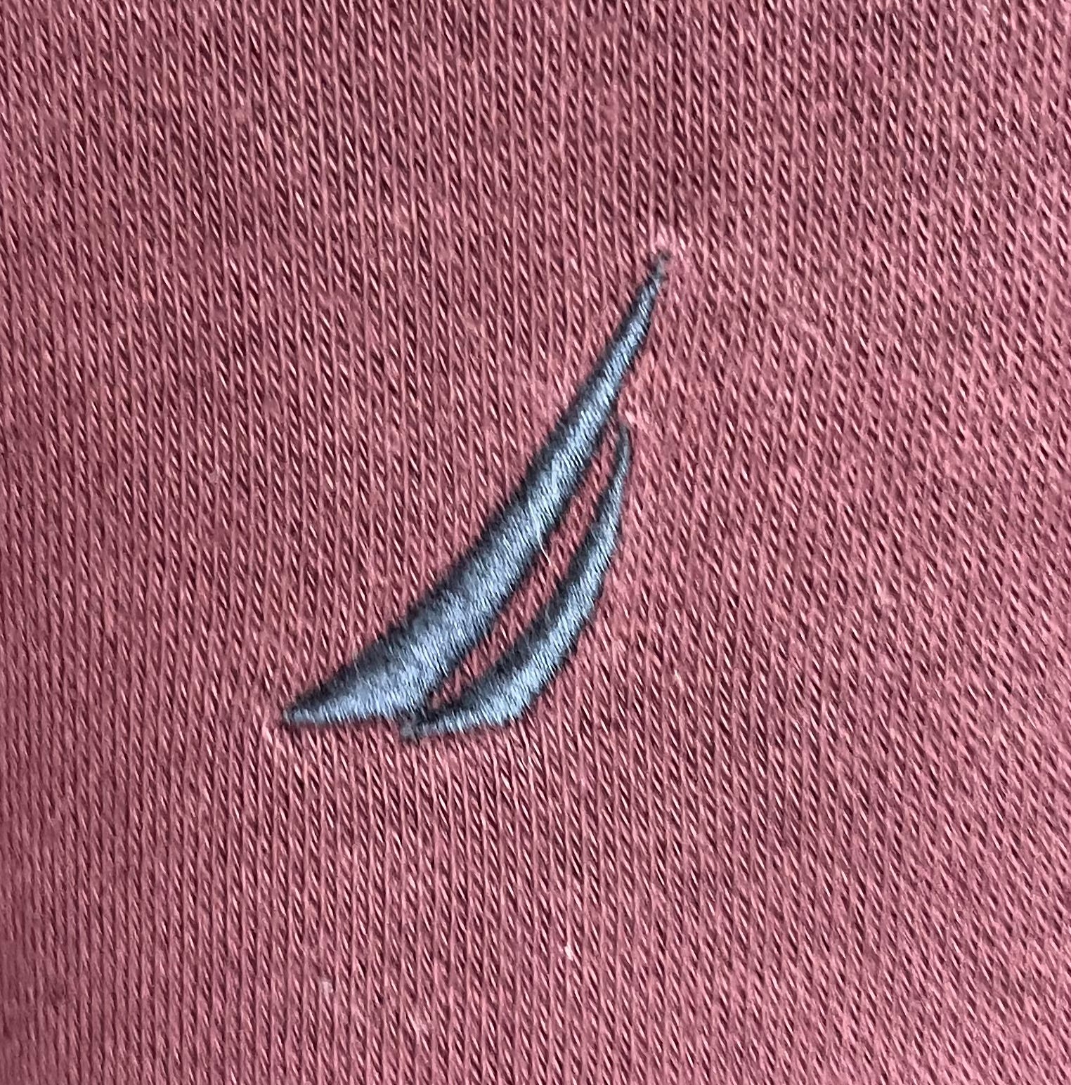 Nautica Vintage Q-Zip Pullover Rot Größe XXL