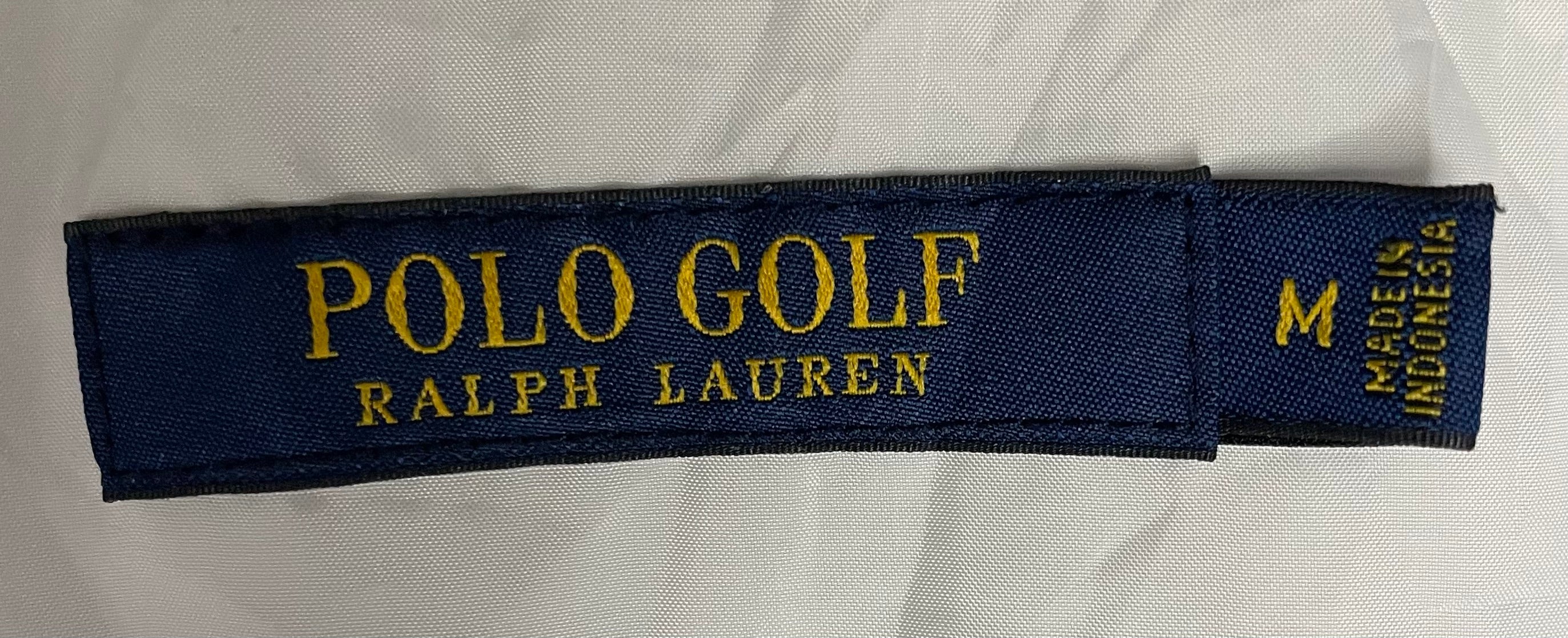 Ralph Lauren Golf Weste Weiß Größe M