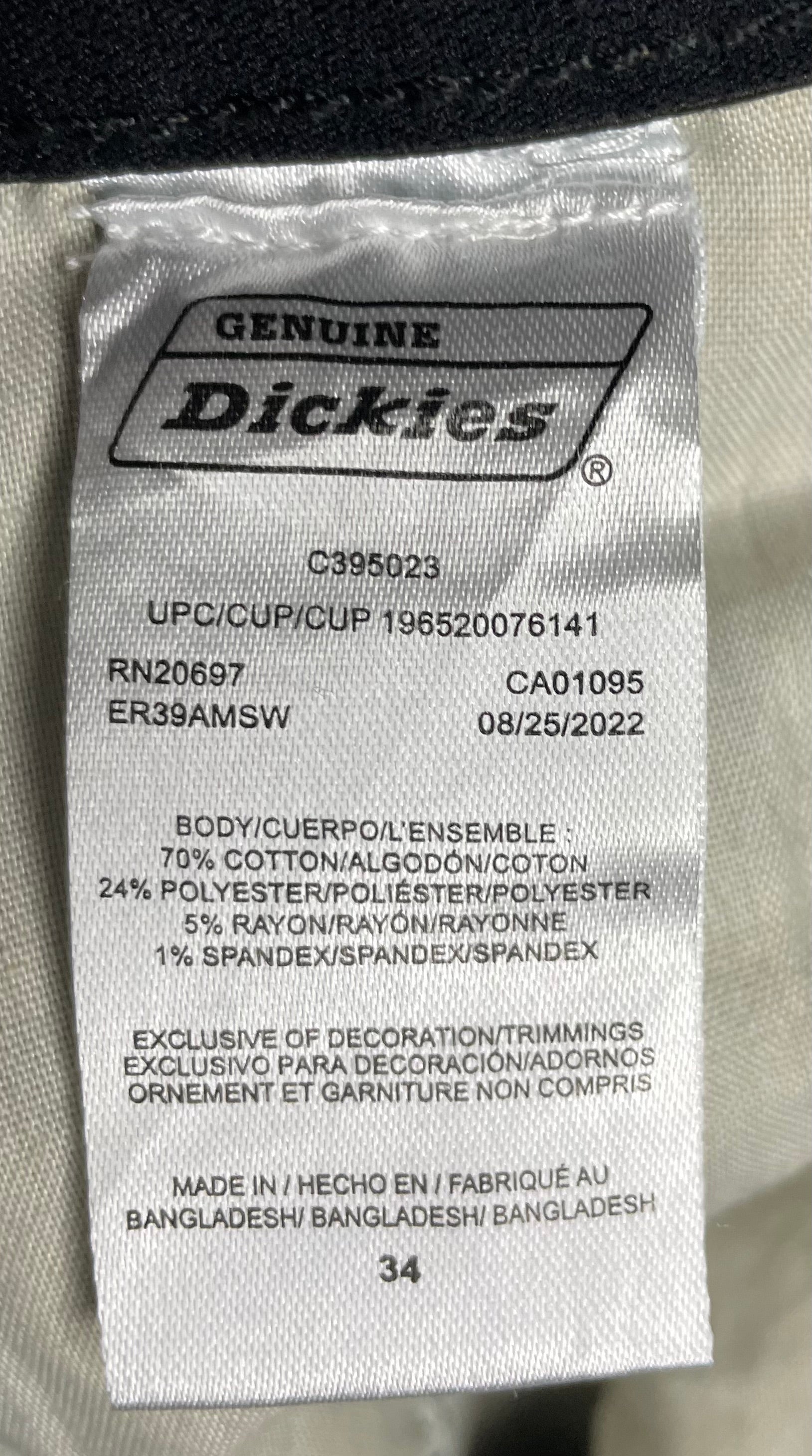 Dickies Jeansshorts Flex Fit Blau Größe W34