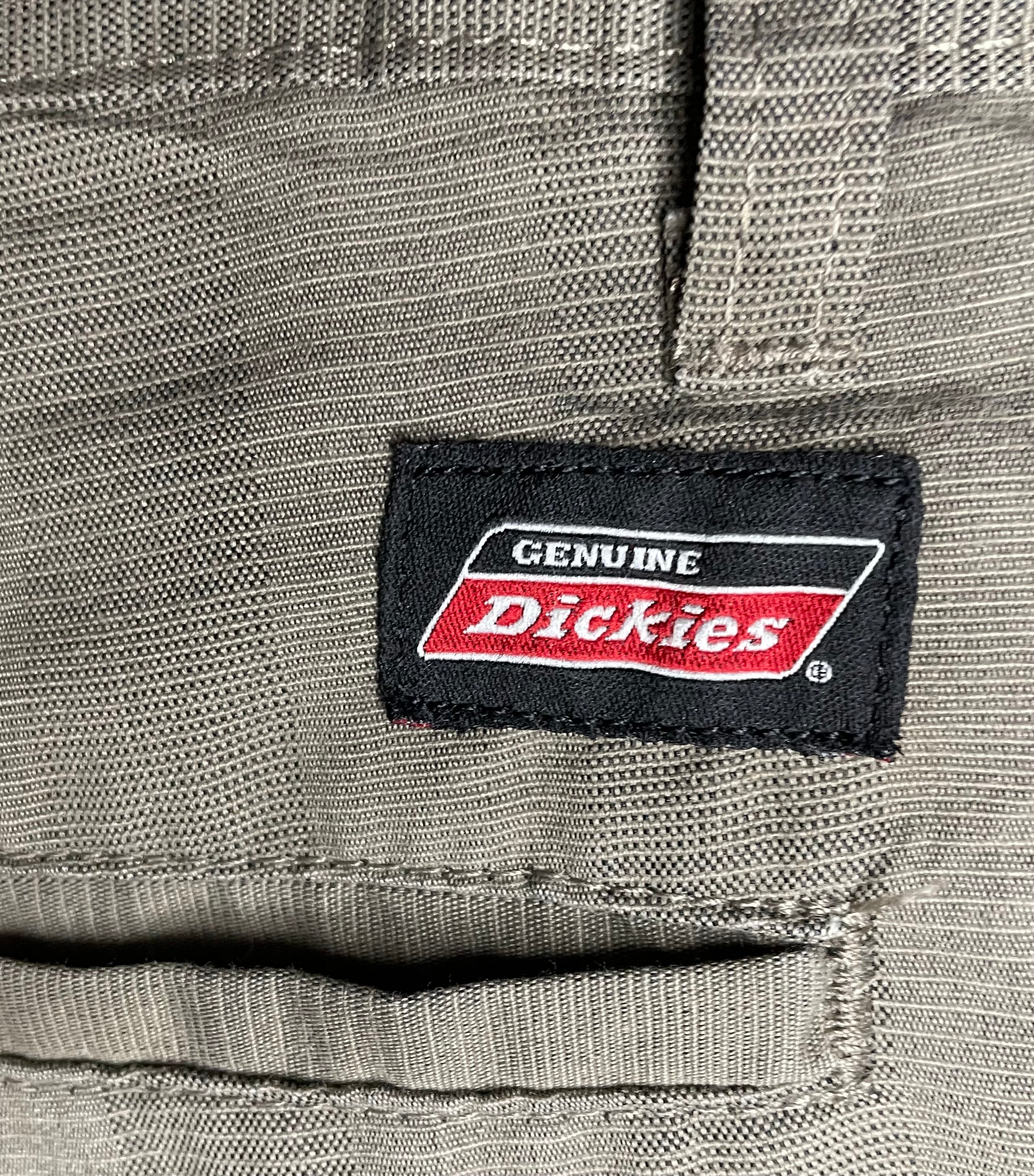 Dickies Vintage Stoffhose Beige Kariert Größe W36