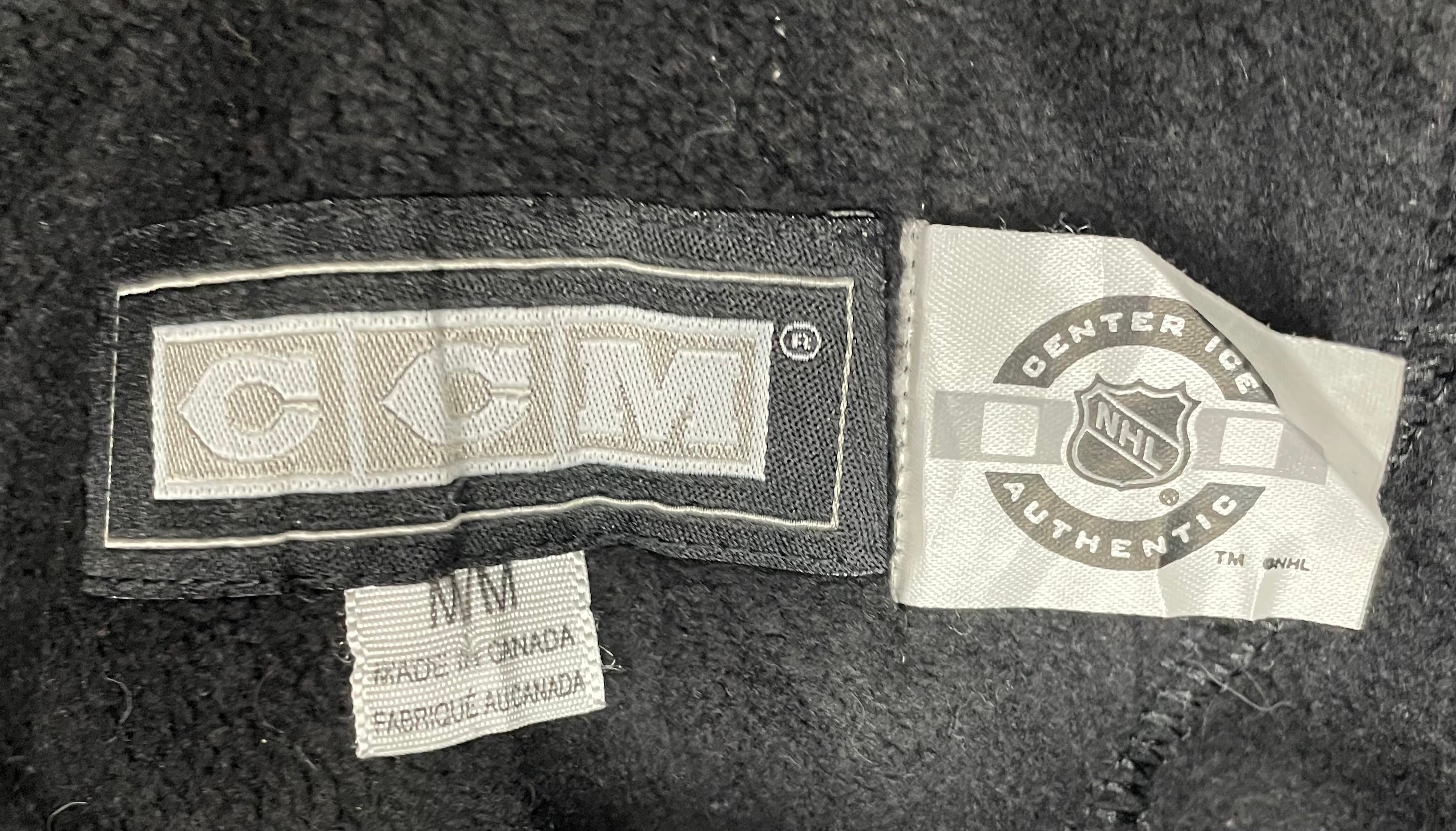 CCM Washington Capitals NHL Fleecejacke Schwarz Größe M