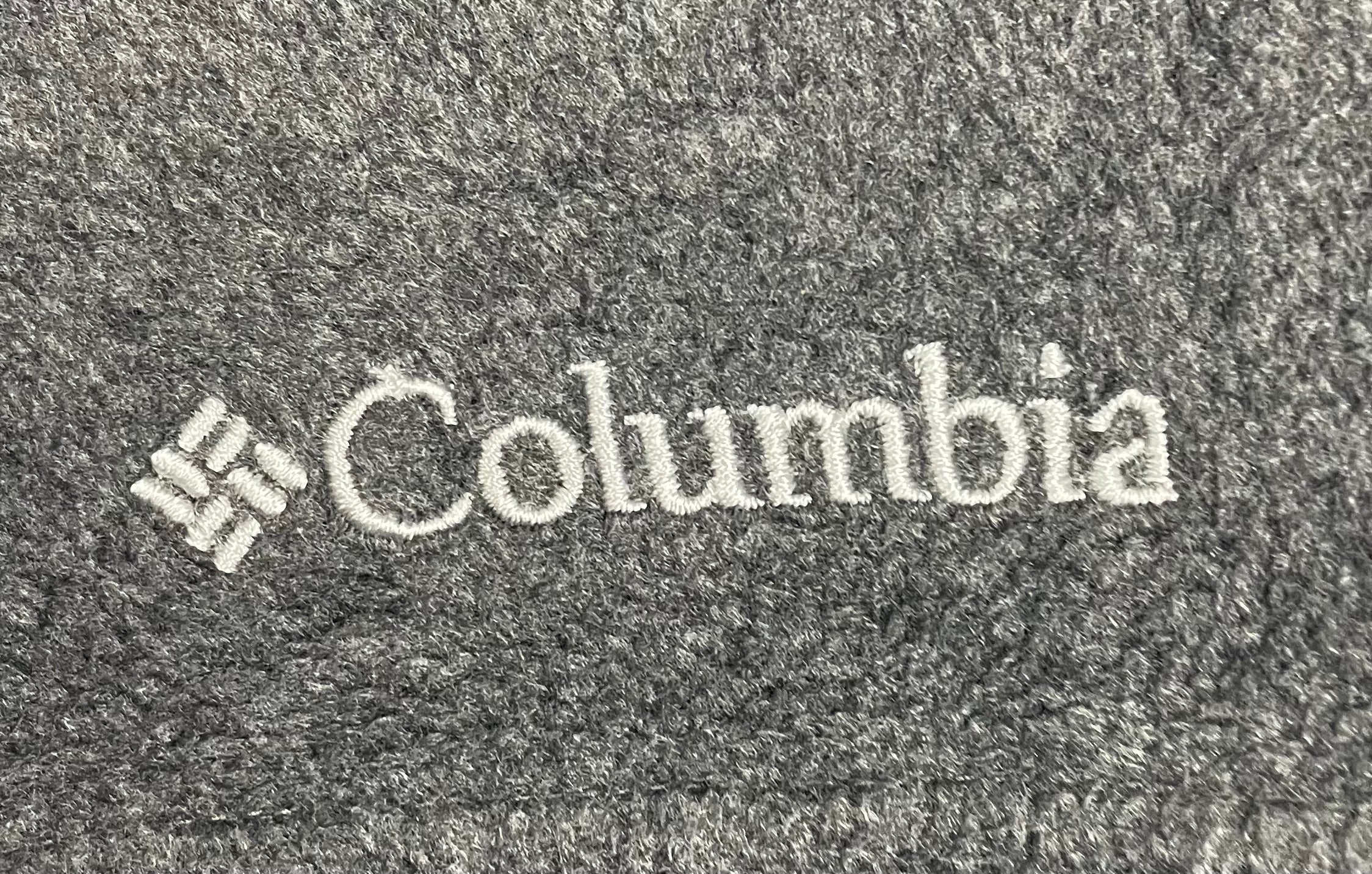 Columbia Vintage Fleece Jacke Grau Größe XL