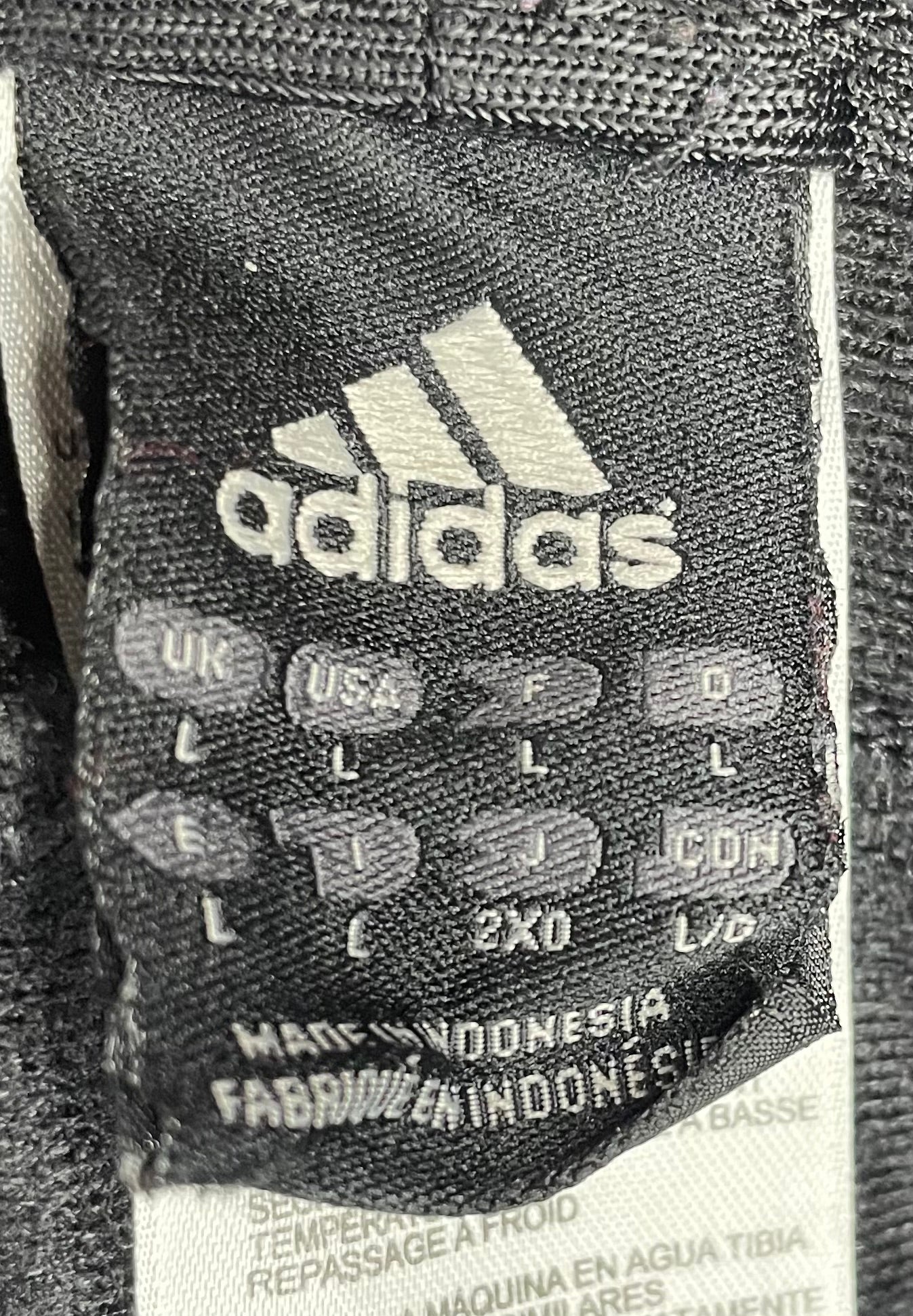 Adidas Vintage Trackpant Schwarz/Grau Größe L