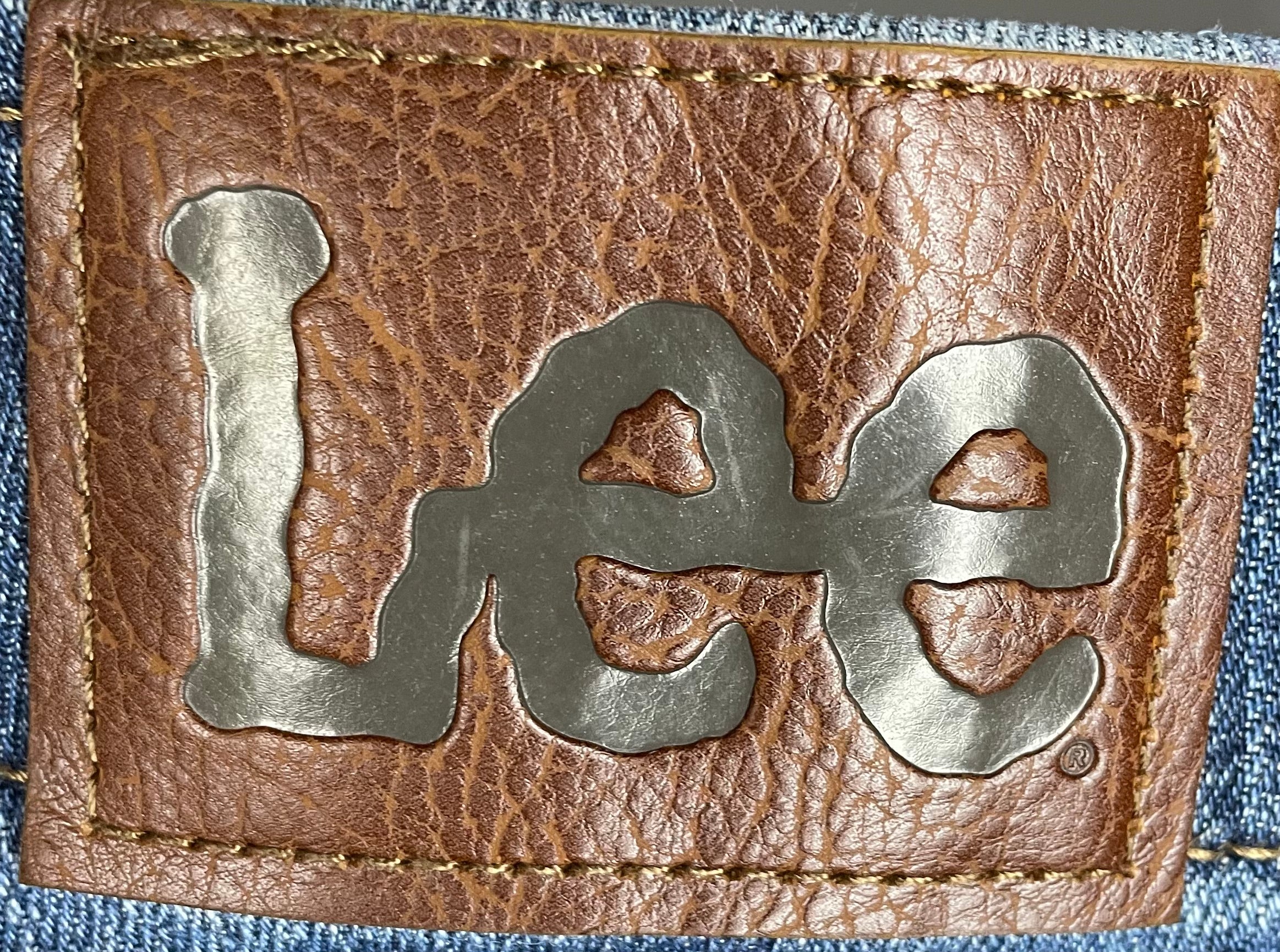 LEE Vintage Jeans Blau Größe W36 L30