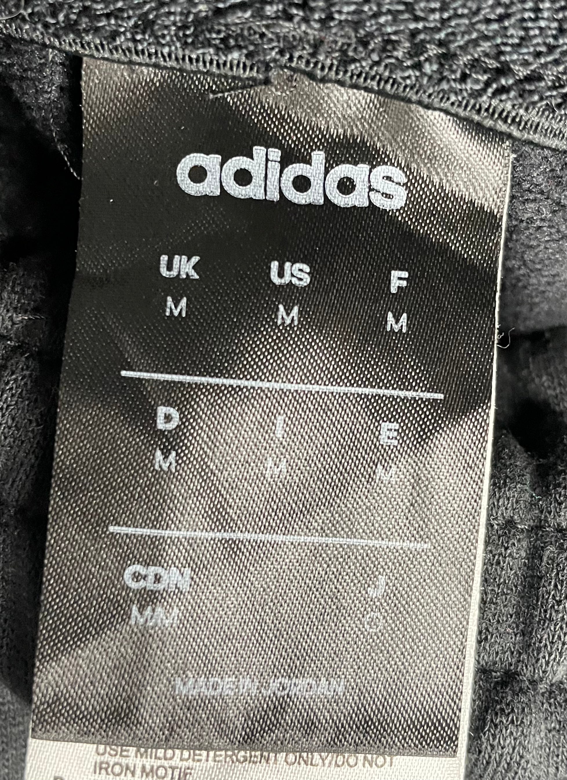 Adidas Vintage Jogginghose Schwarz Größe M