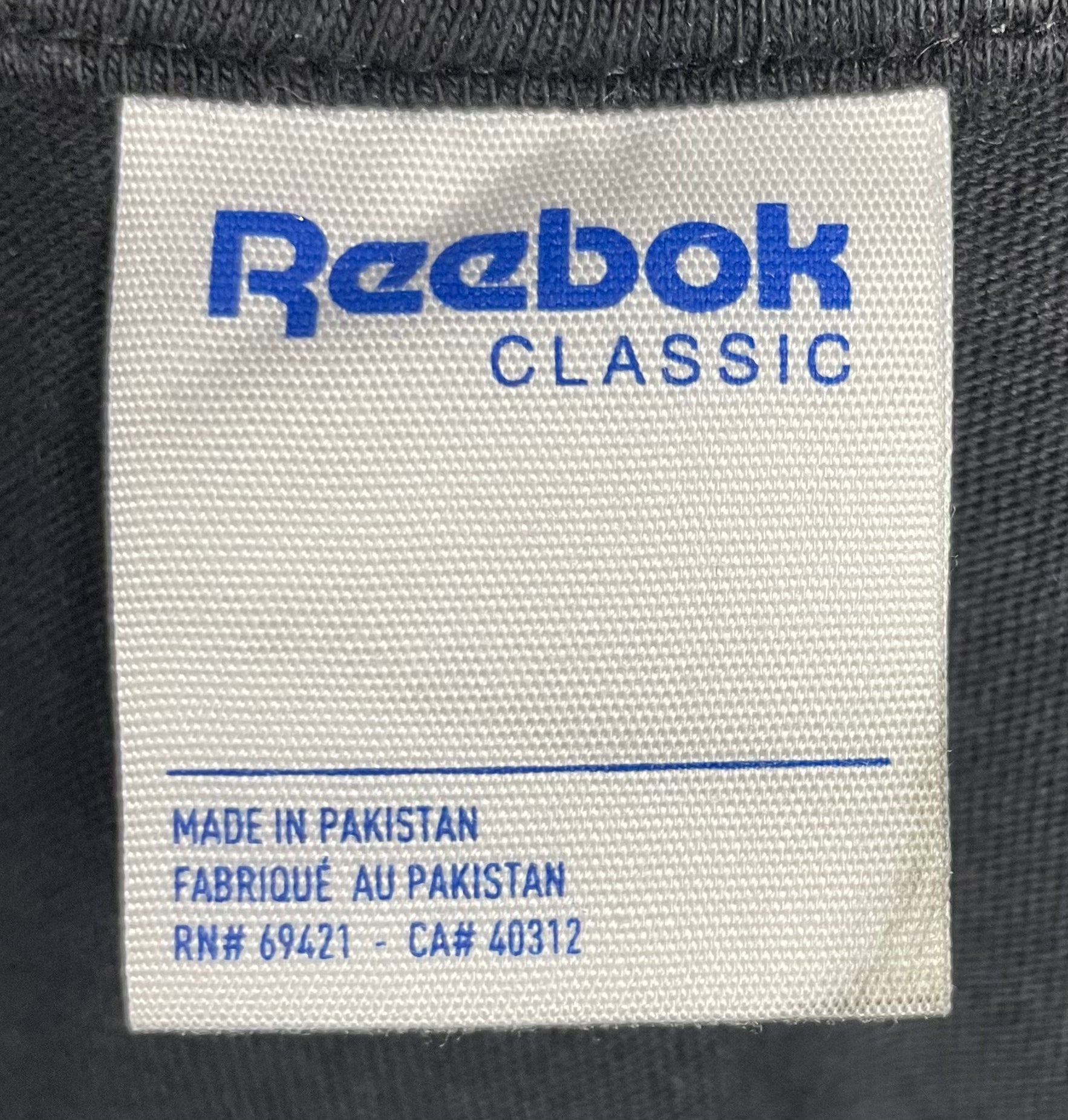 Reebok Classic T-Shirt Schwarz Größe M