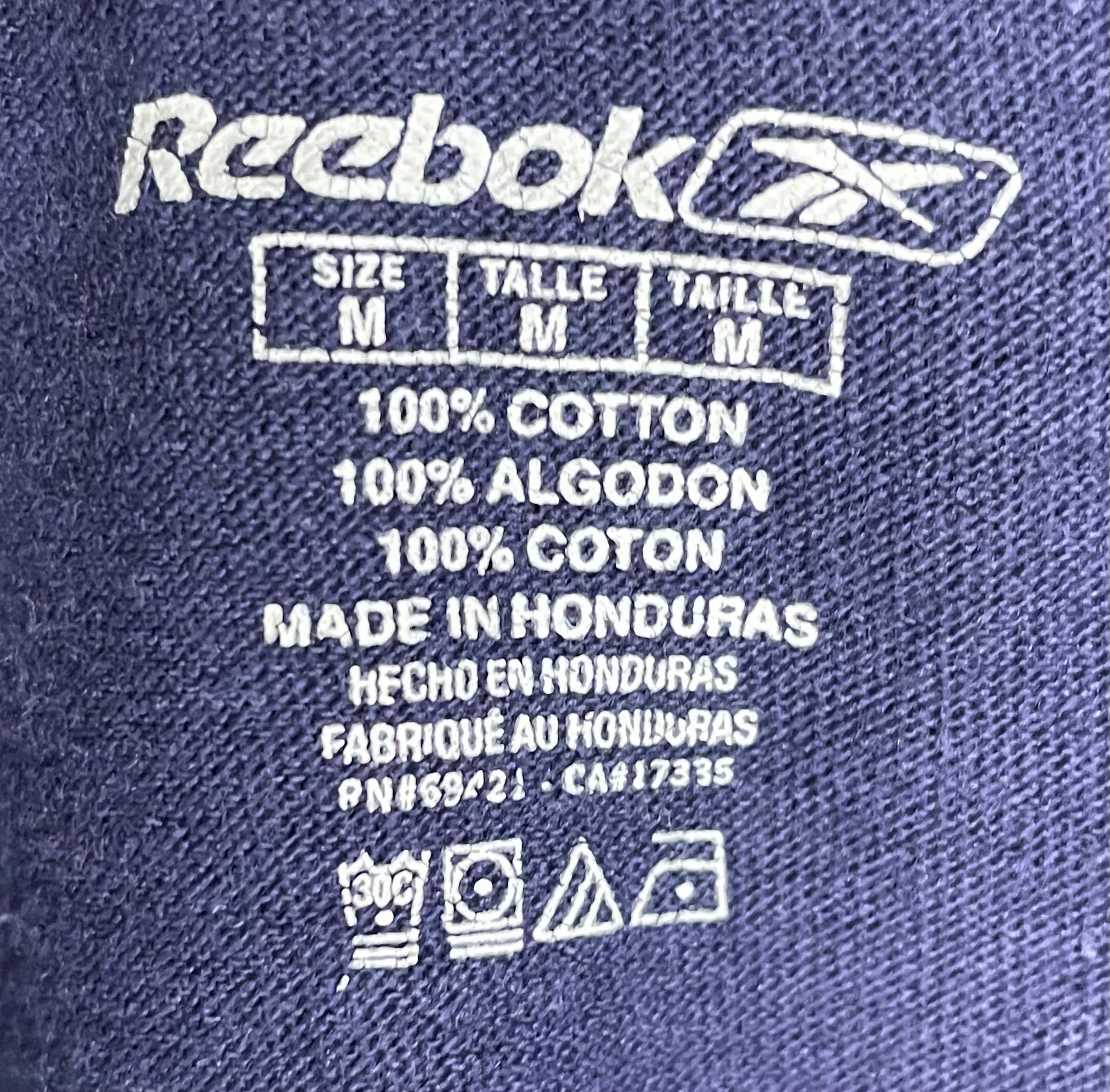 Reebok Vintage Longsleeve Denver Broncos Blau Größe M