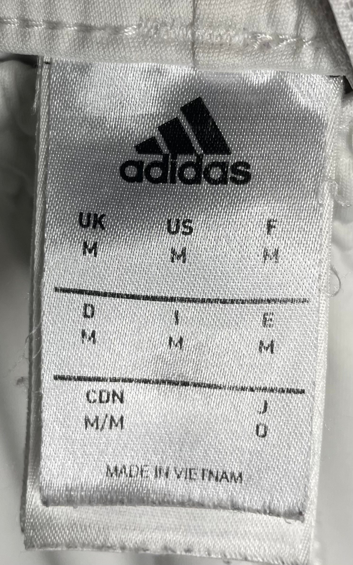 Adidas Vintage Sportshorts Weiß Größe M