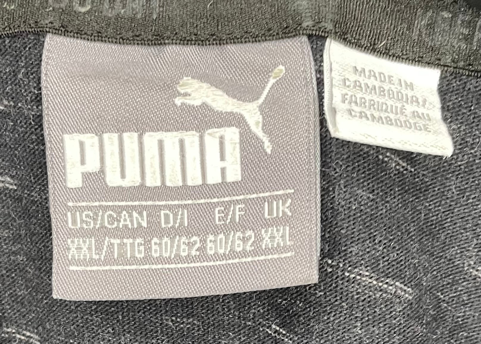 Puma Vintage T-Shirt Schwarz/Grau Größe XXL