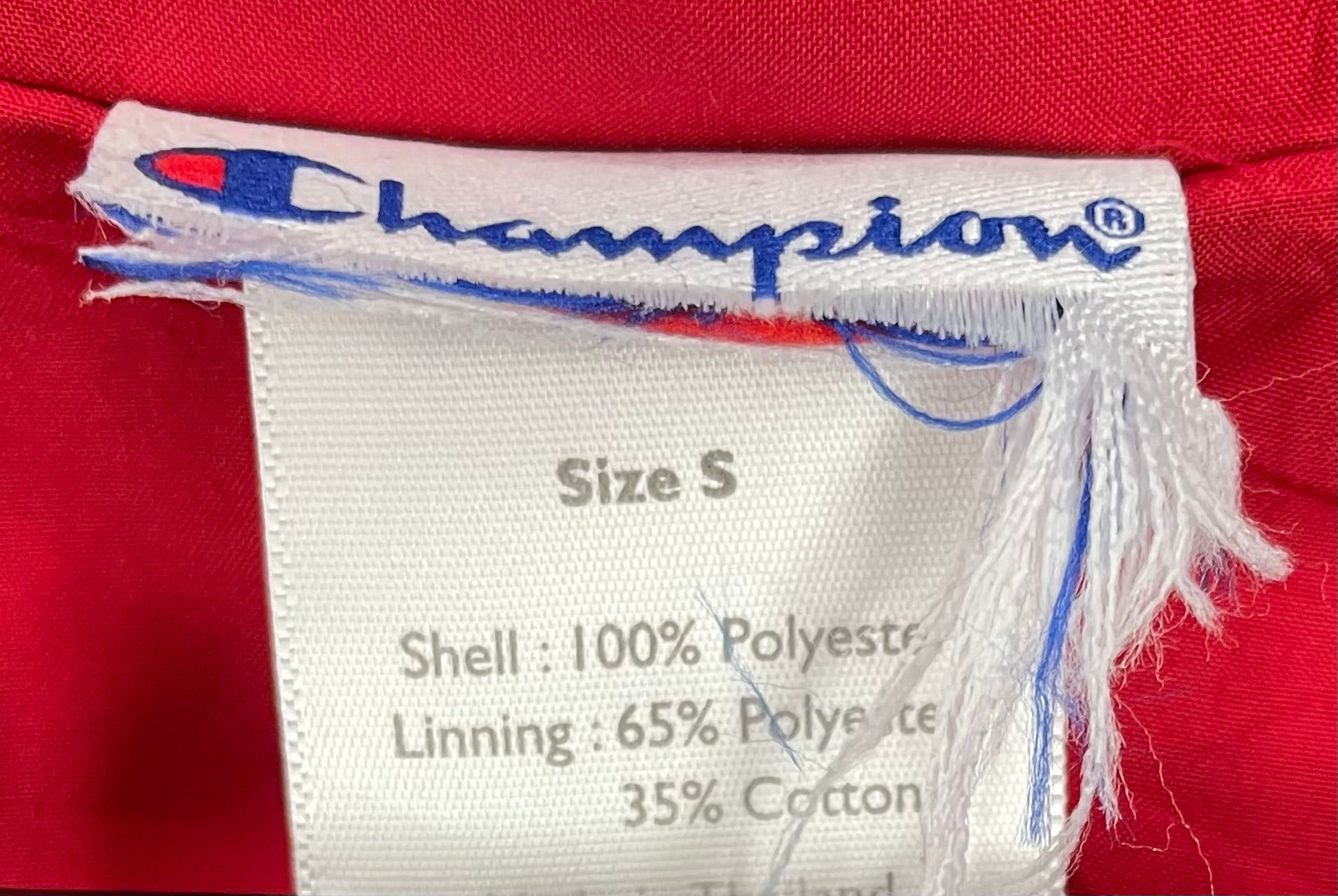Champion Trainingsjacke St. Francis College Blau/Rot Größe S