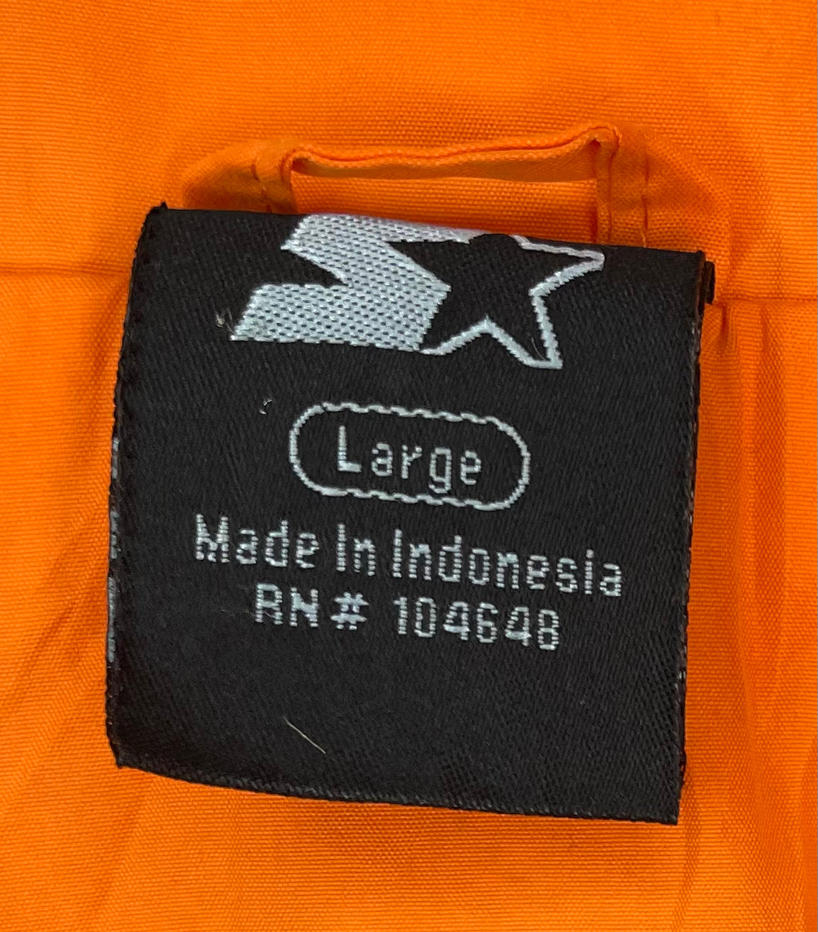 Starter Trainingsjacke Texas Longhorns Orange Größe L