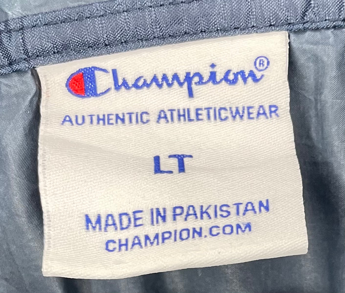 Champion Vintage Windbreaker Blau Größe L