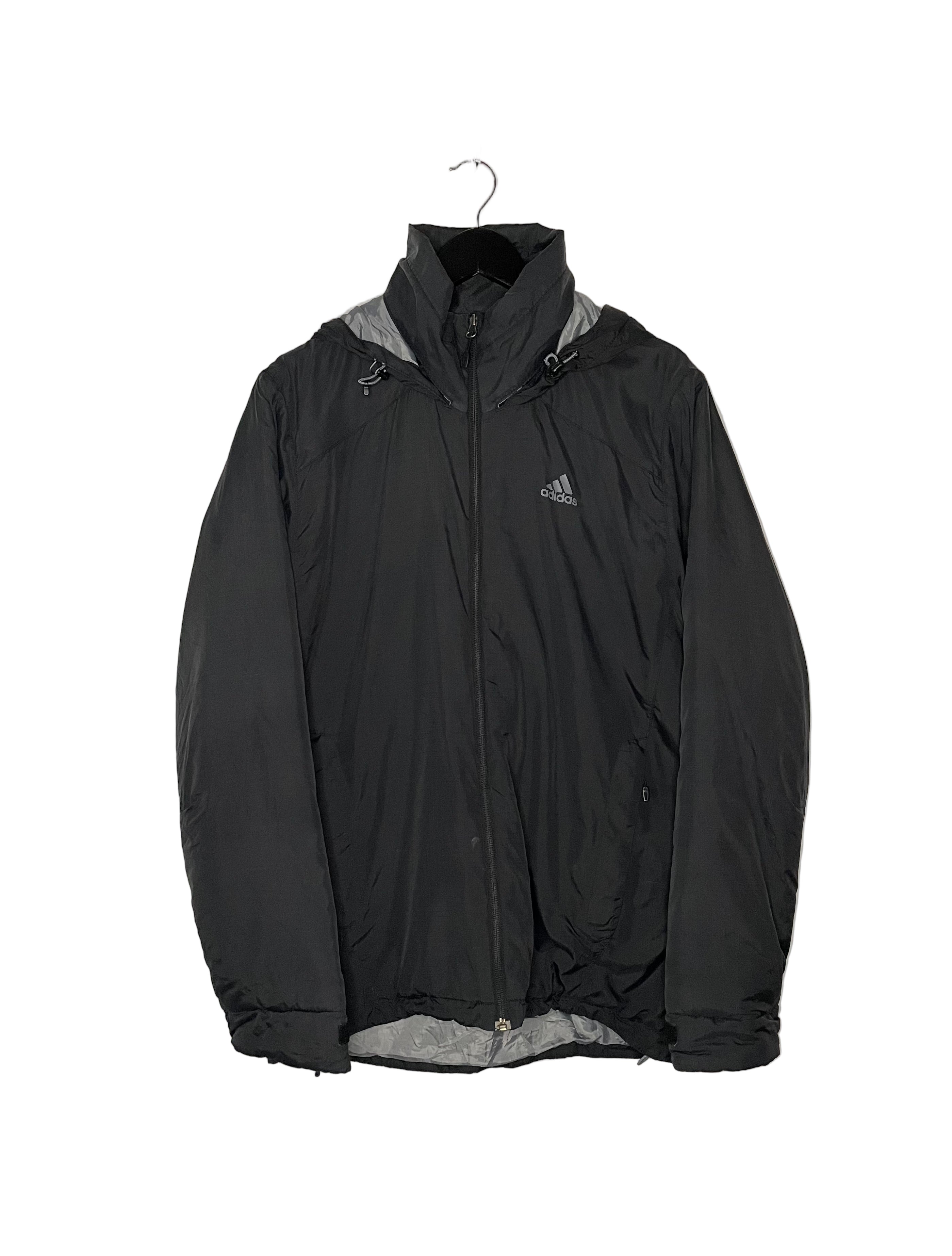 Adidas Vintage Sportjacke Schwarz Größe M