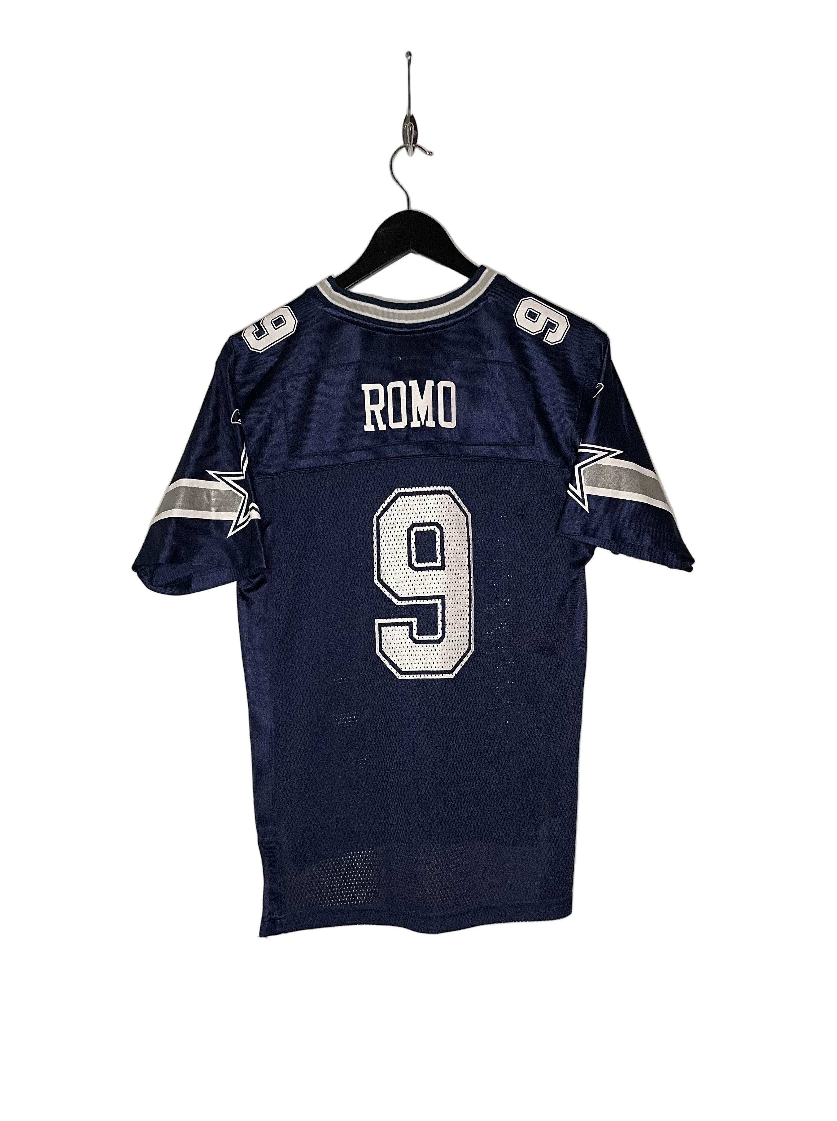 Reebok NFL Jersey Dallas Cowboys #9 Tony Romo Blau Größe L Kinder