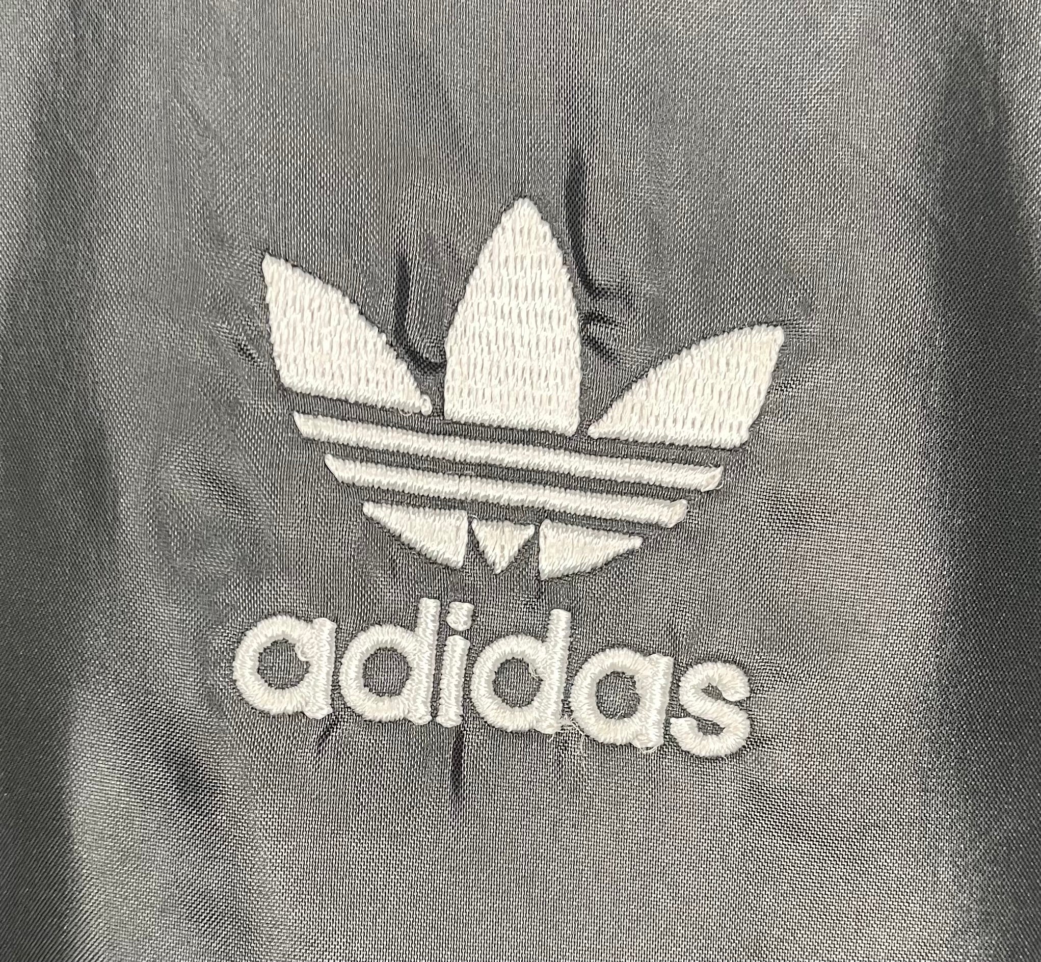 Adidas Vintage Trainingsjacke Schwarz Größe S Damen