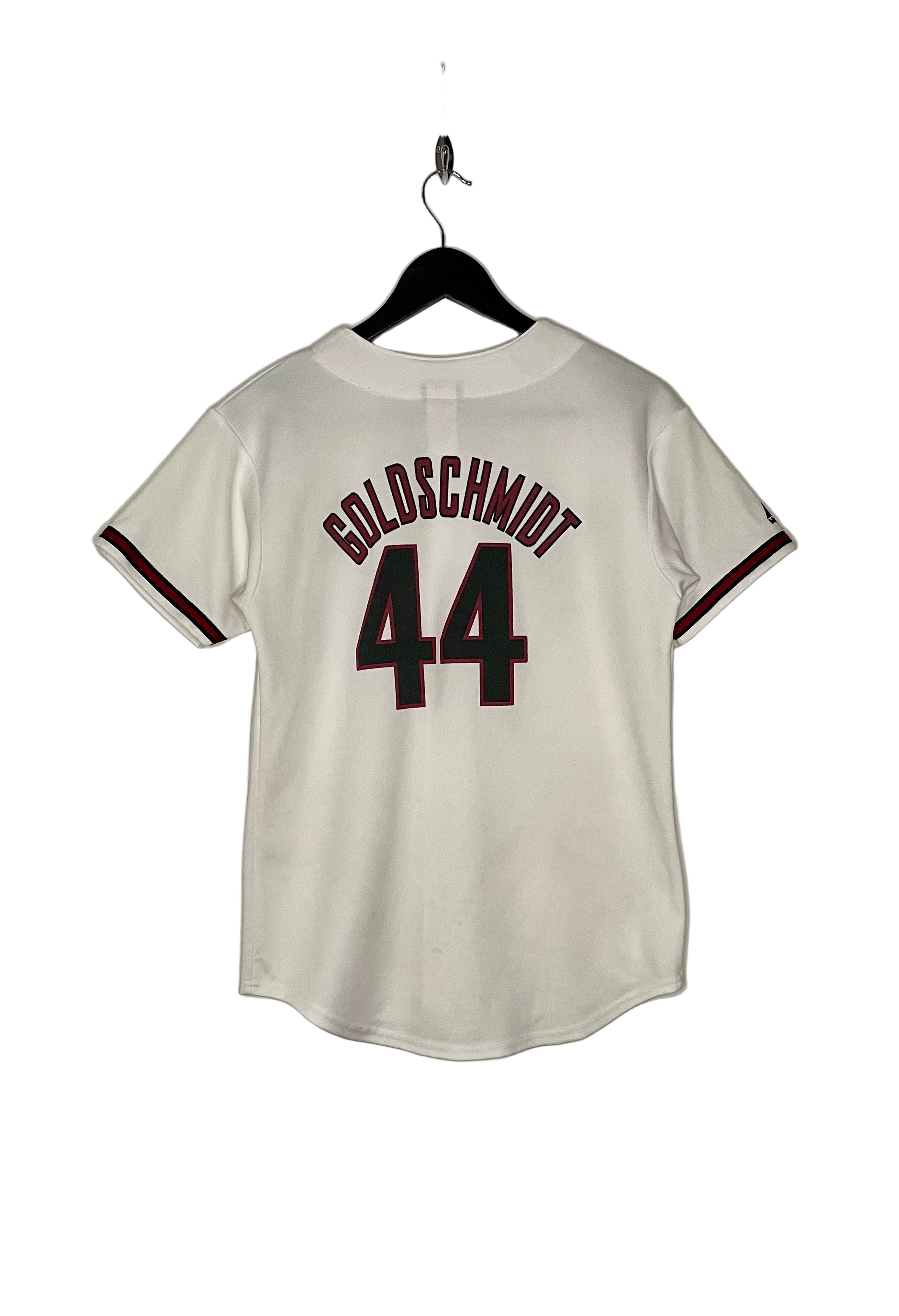 Majestic MLB Jersey Arizona Diamondbacks #44 Paul Goldschmidt Weiß Größe L Kinder