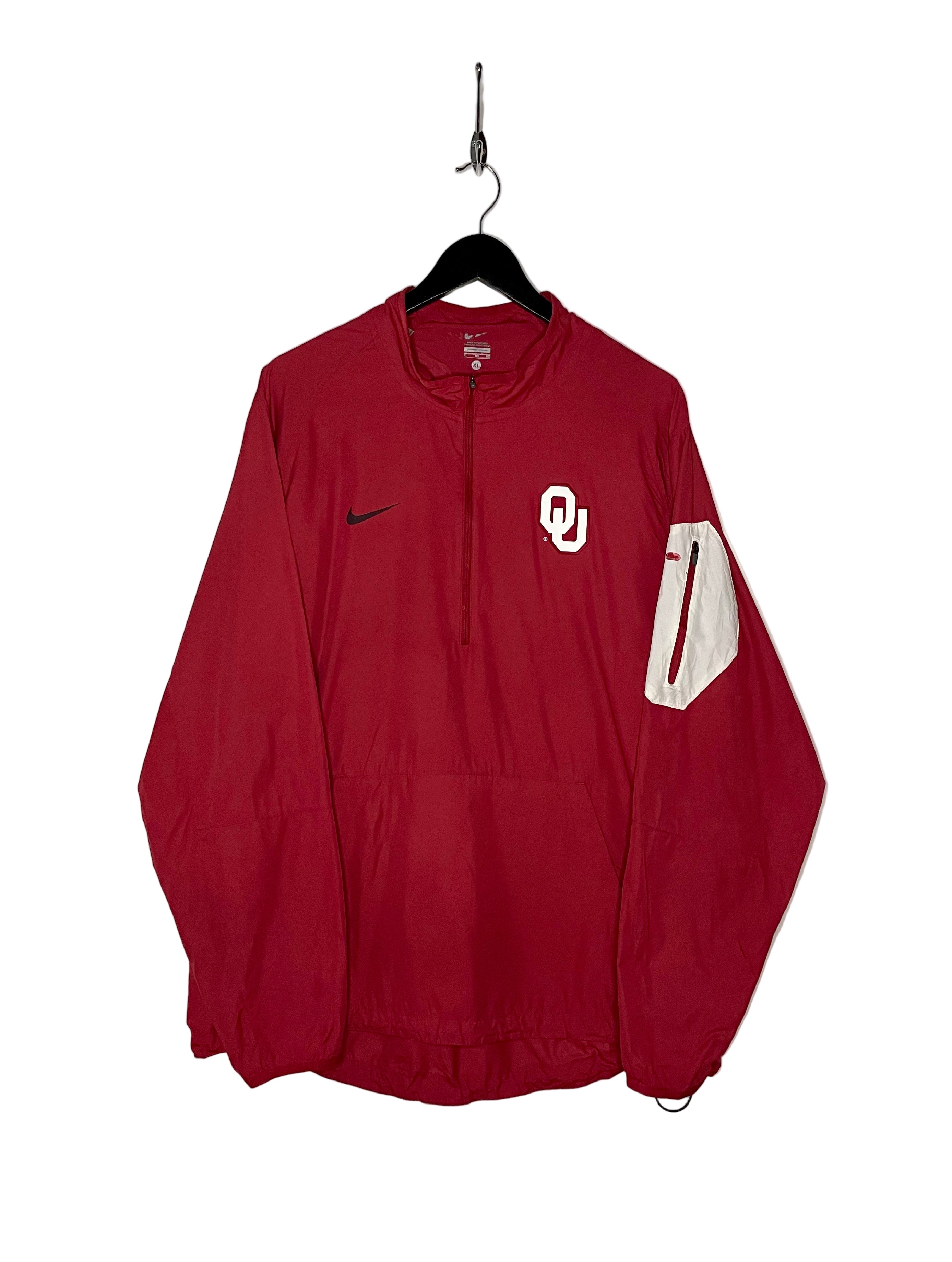 Nike Regenjacke University of Oklahoma Rot Größe XL
