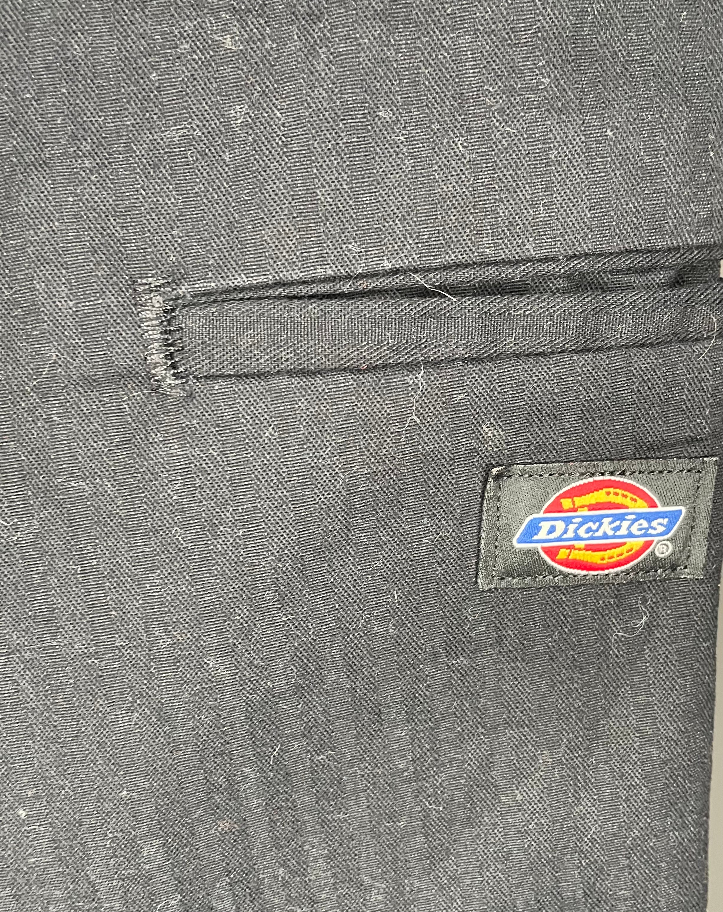 Dickies Vintage Chinoshorts Schwarz Nadelstreifen Größe 36