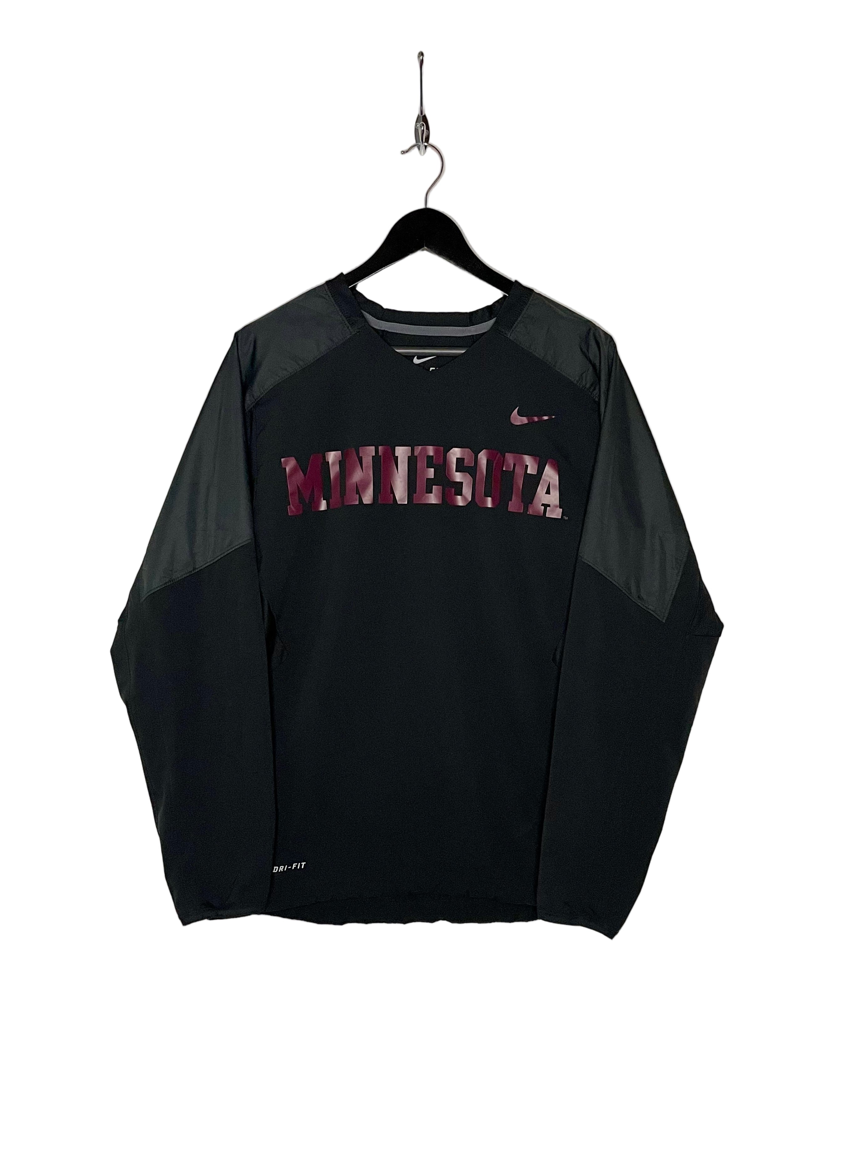 Nike Windbreaker Minnesota Schwarz Größe S