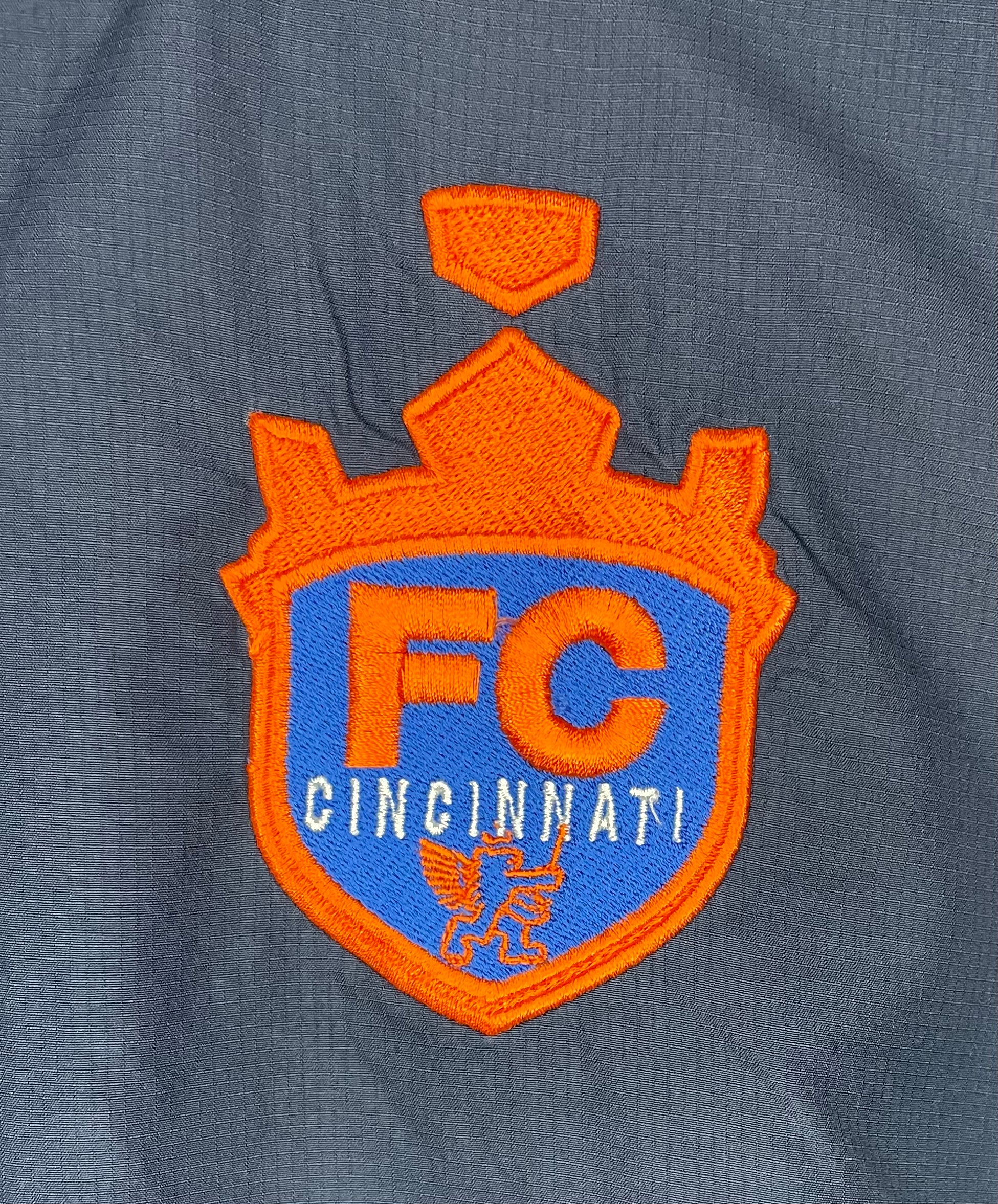 Nike Regenparka FC Cincinnati Blau Größe L