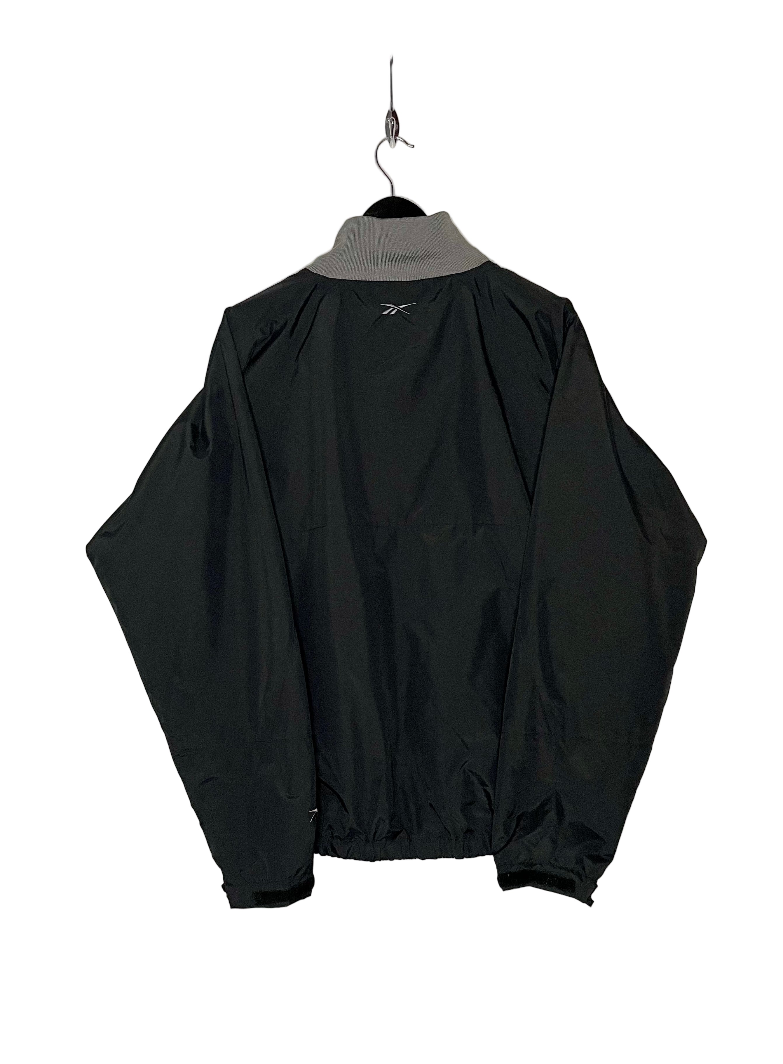 Reebok Hockey Vintage Trainingsjacke Schwarz Größe XL