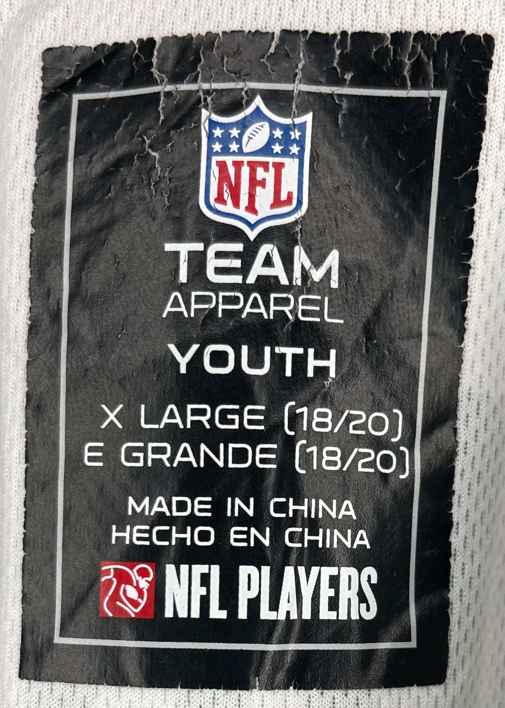 NFL Green Bay Packers Jersey #12 Aaron Rodgers Weiß Größe XL Kinder