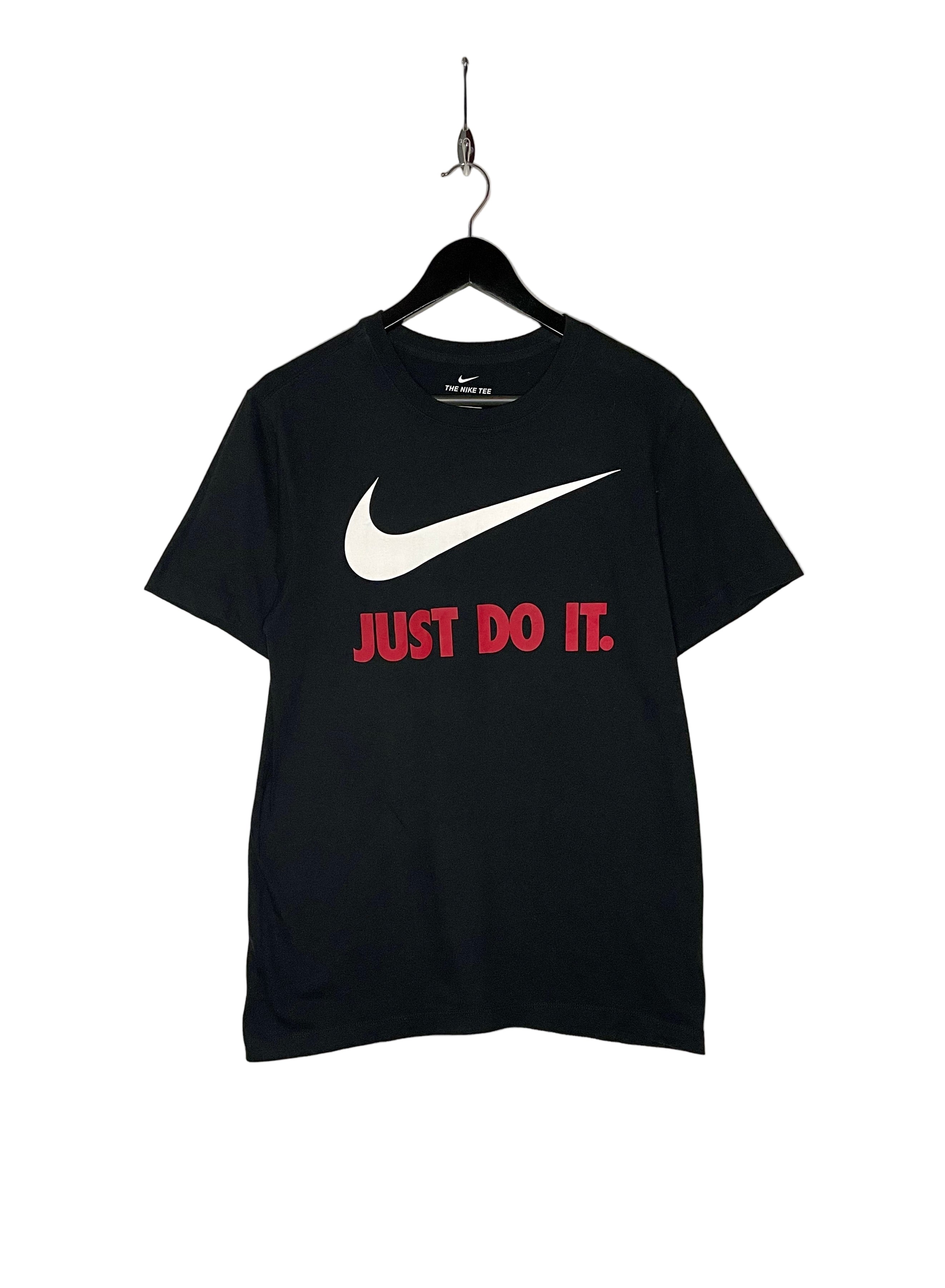 Nike T-Shirt "Just Do It" Schwarz Größe S