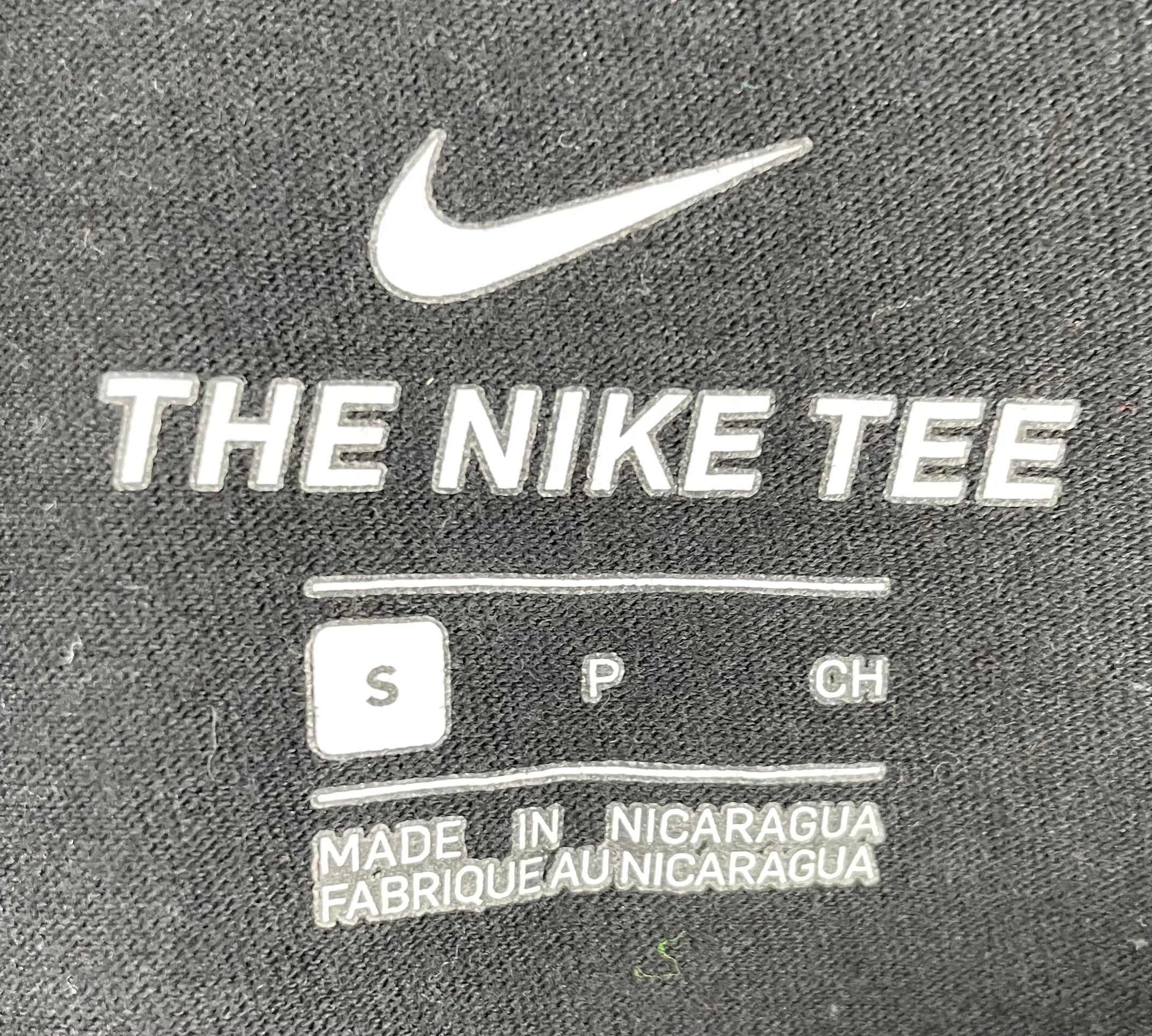 Nike T-Shirt "Just Do It" Schwarz Größe S