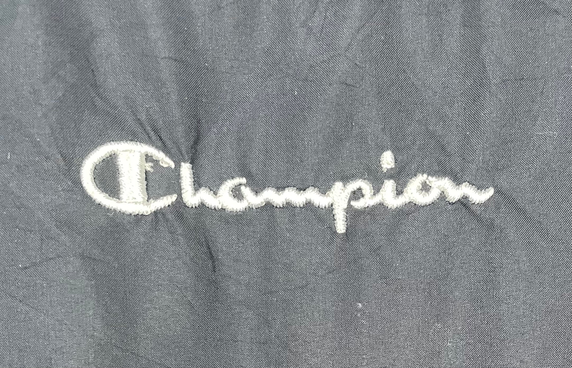 Champion Vintage Windbreaker Blau Größe XL