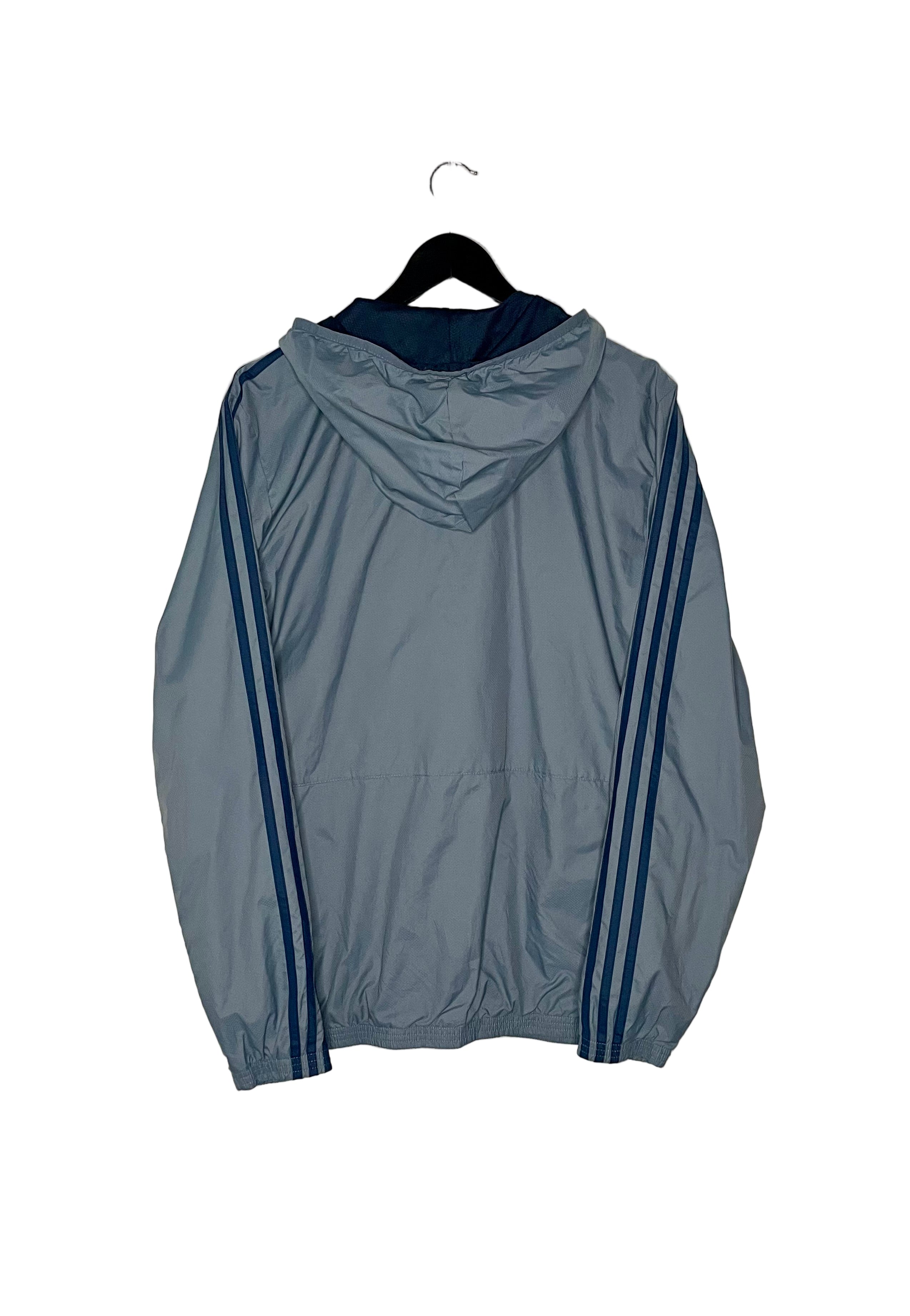 Adidas Trainingsjacke Graublau Größe M