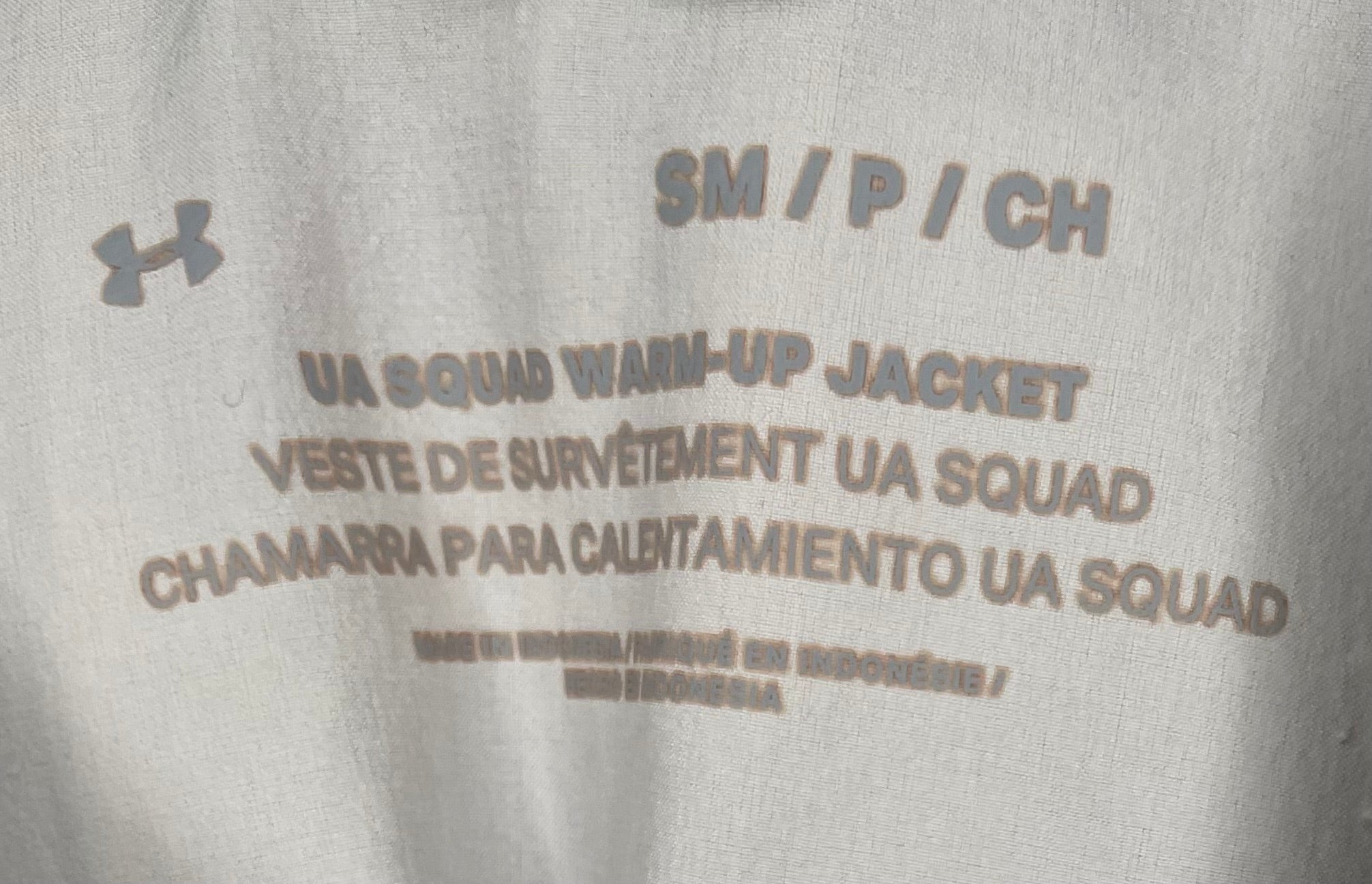 Under Armour Trainingsjacke Collin Weiß Größe S