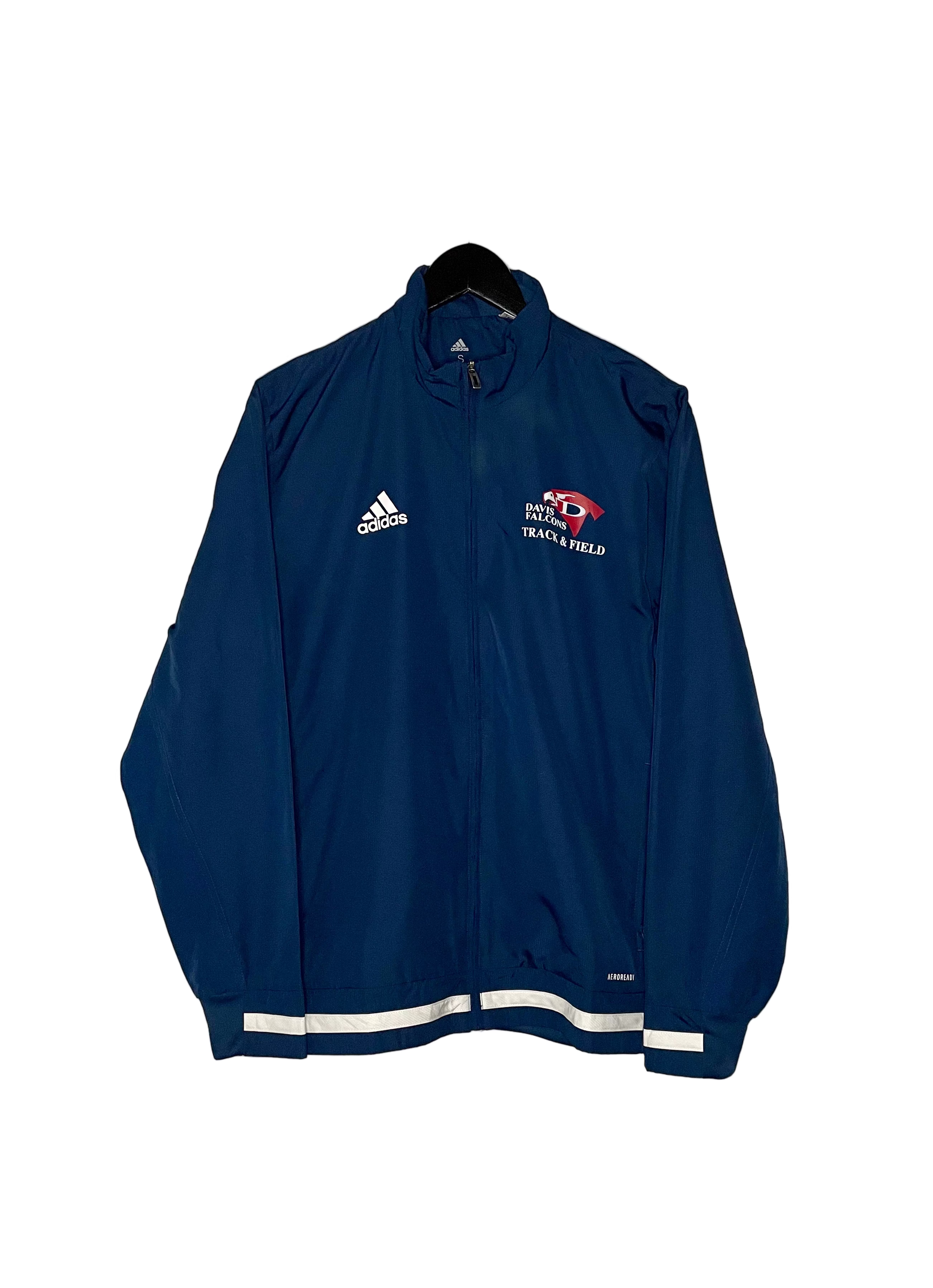 Adidas Trainingsjacke Davis Falcons Blau Größe S