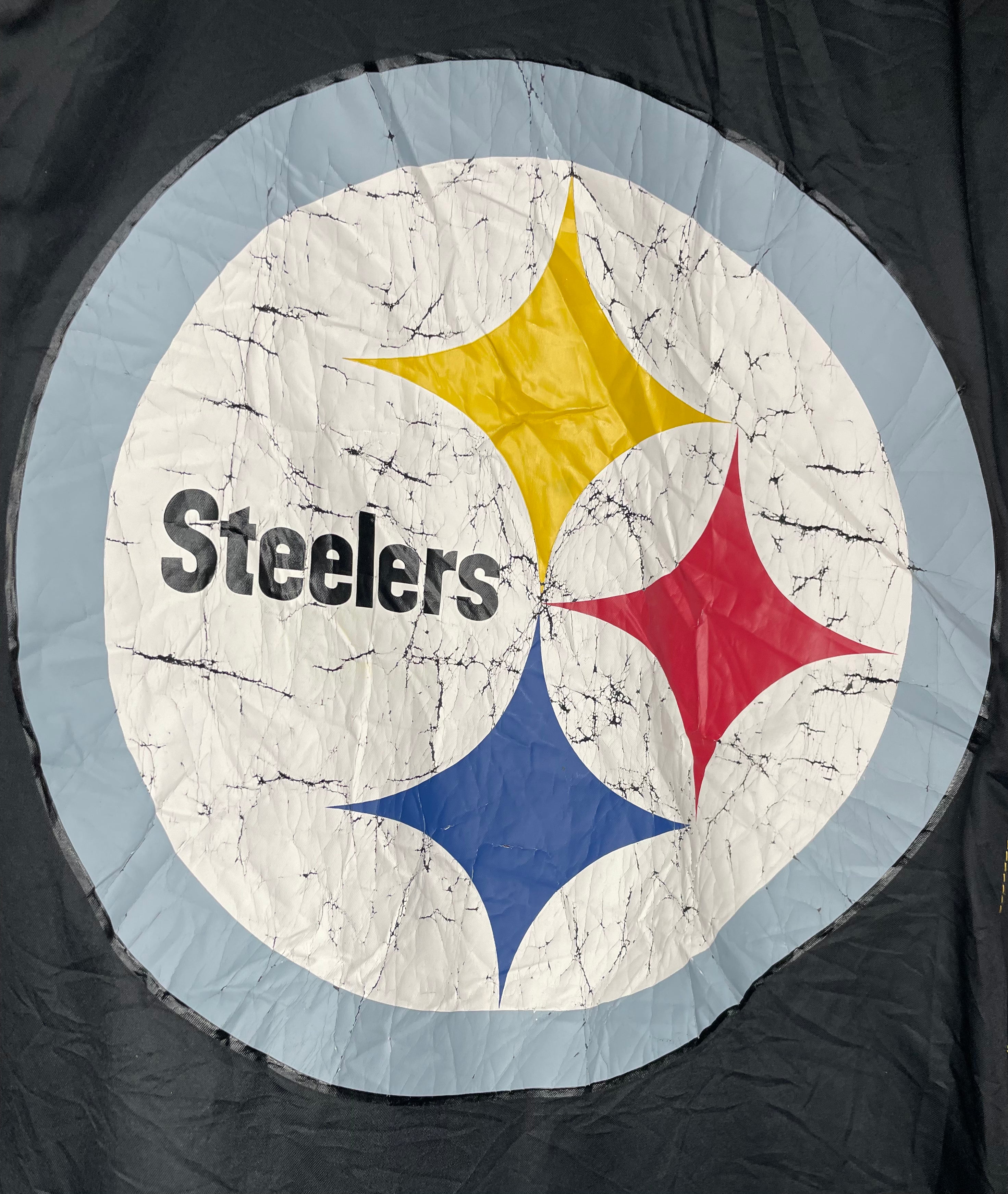 NFL Regenjacke Pittsburgh Steelers Schwarz Größe XL