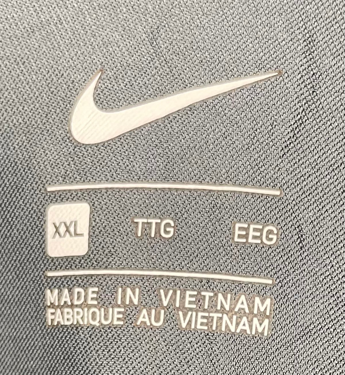 Nike Windbreaker Young Americans for Liberty Grau Größe XXL