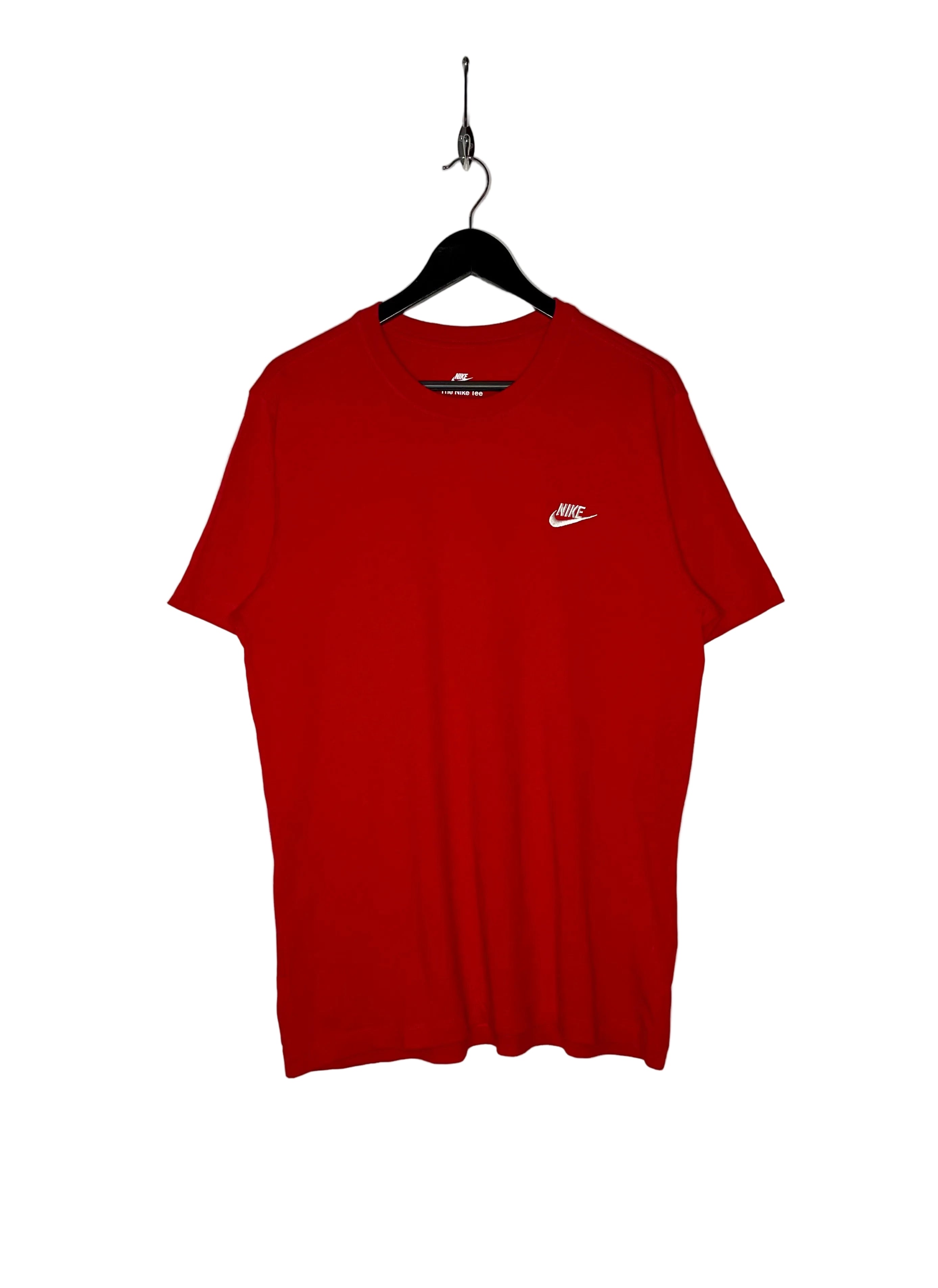 Nike T-Shirt Bestickt Rot Größe L