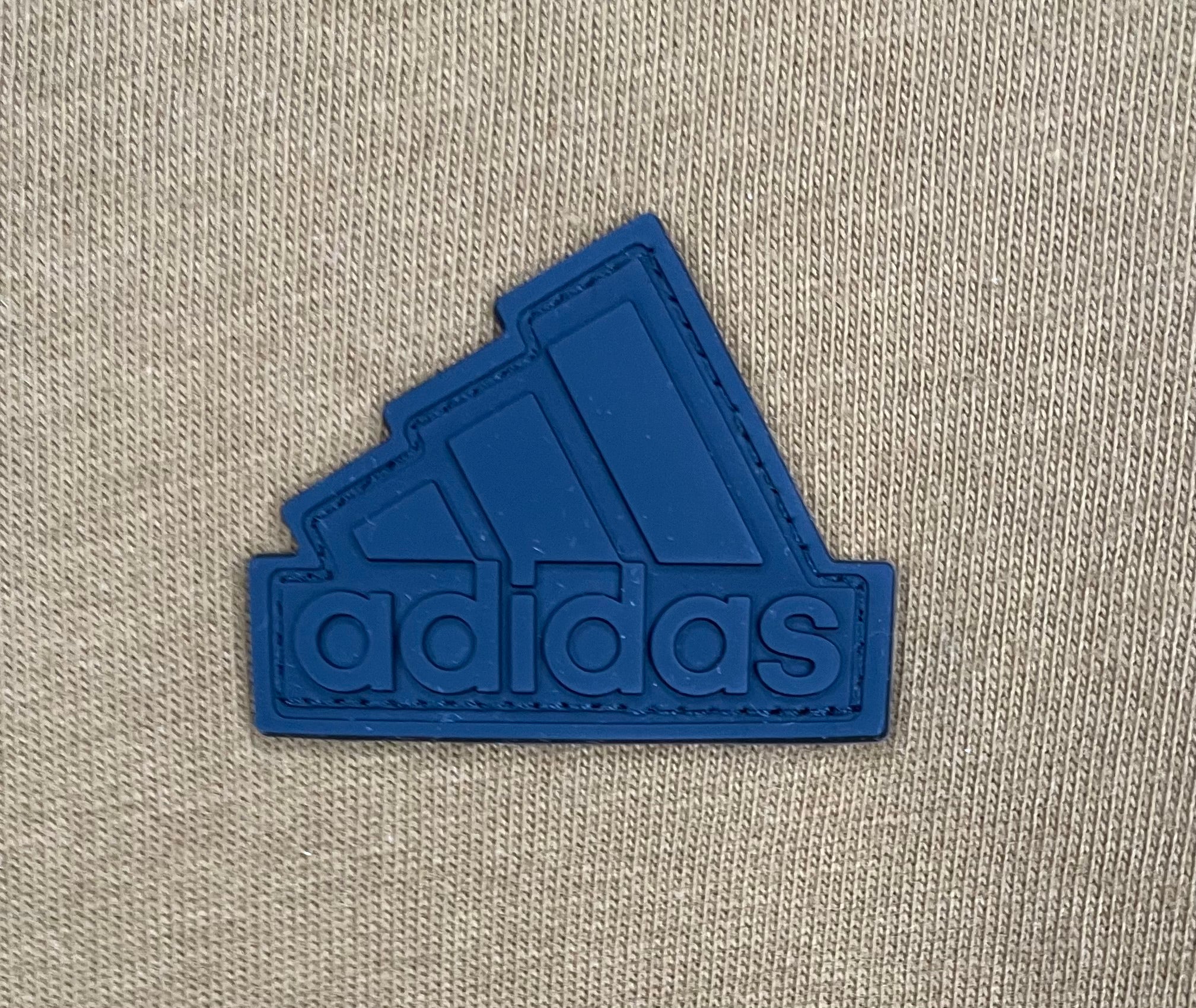 Adidas Oversize T-Shirt Gold/Schwarz Größe L