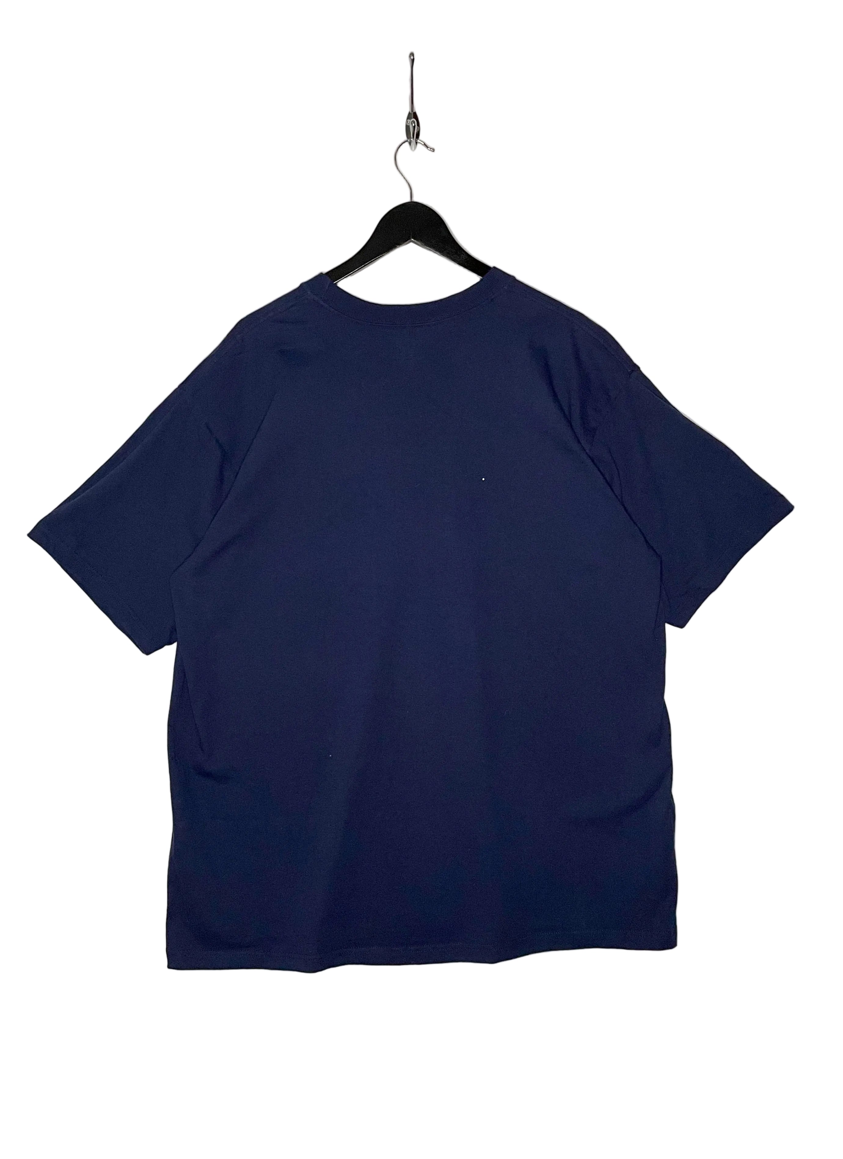 Reebok NFL T-Shirt Denver Broncos Blau Größe XL