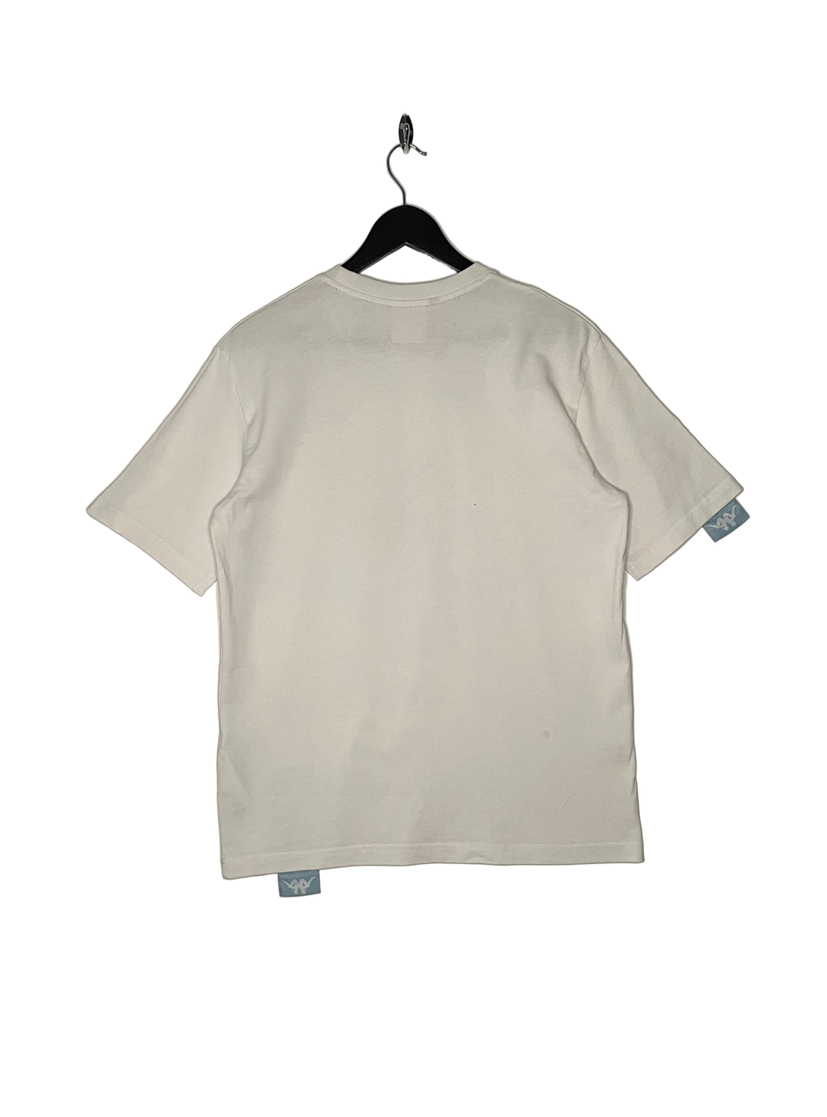 Kappa Vintage T-Shirt Weiß Größe XL